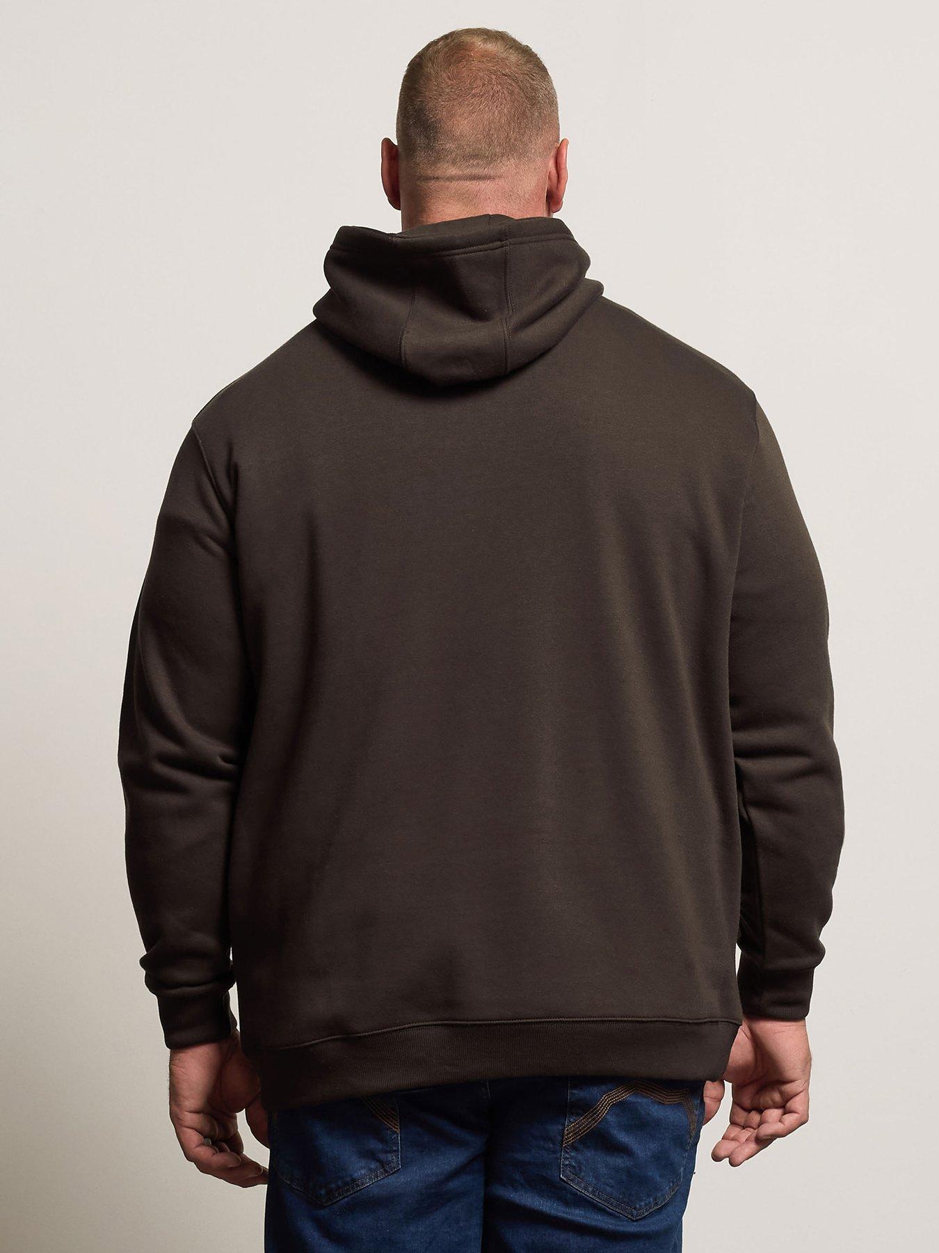 badrhino-colour-block-hoodie-brownstillFront