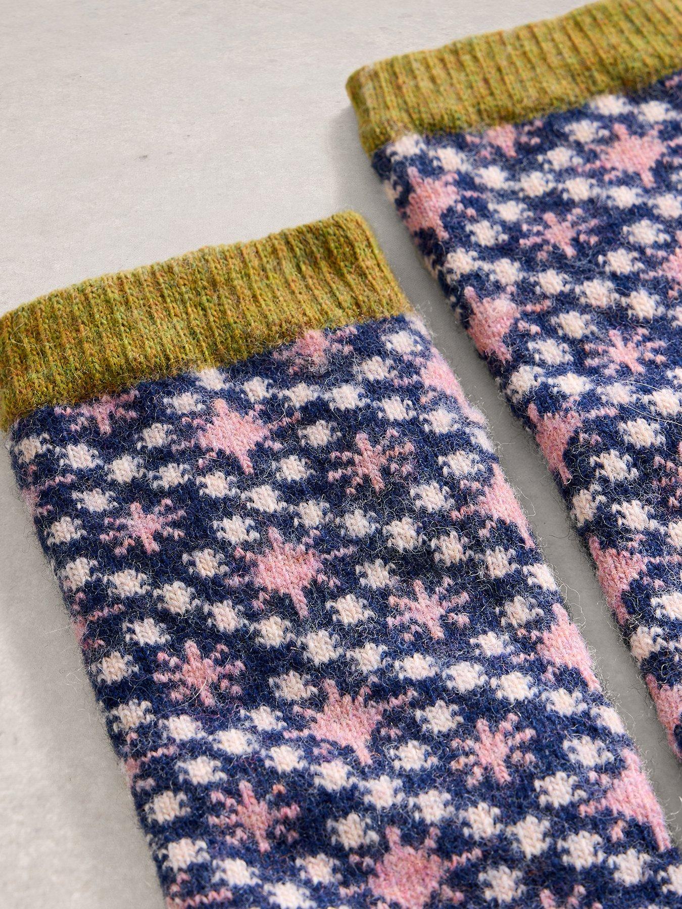 Image 2 of 4 of White Stuff Cosy Womens Sock In A Box - Blue