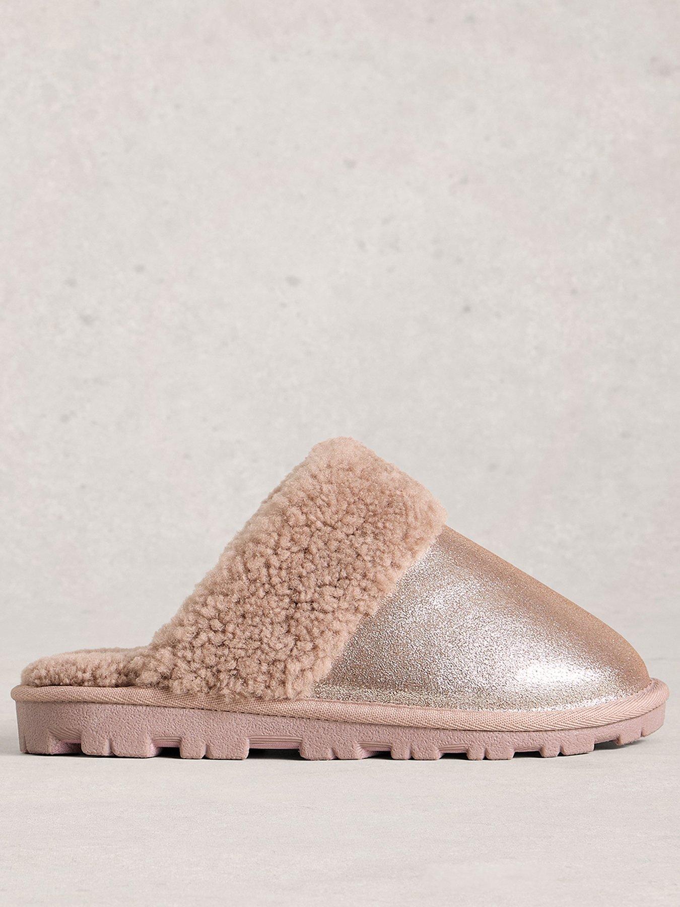 white-stuff-suede-shearling-slipper-mule-brown