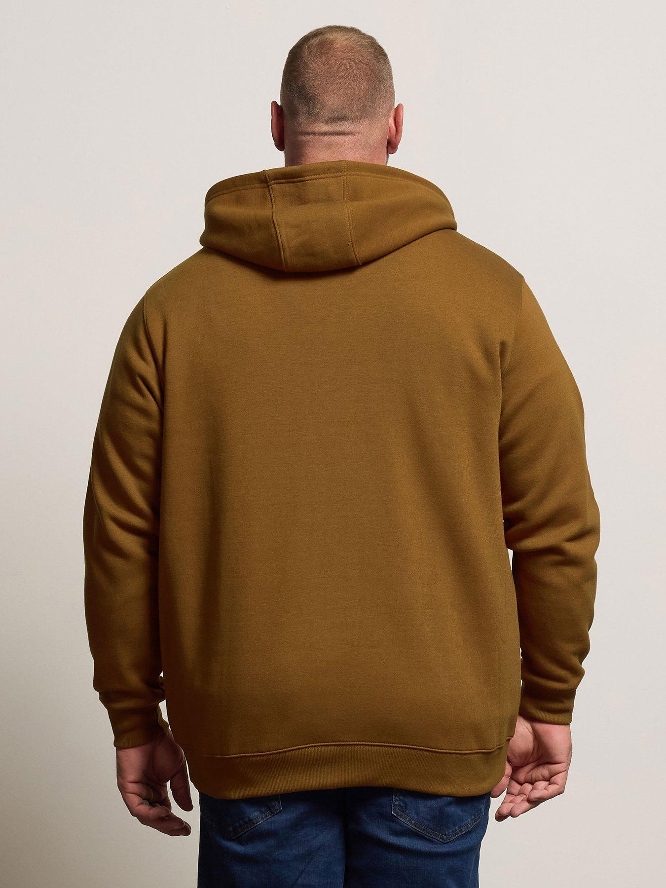 badrhino-zip-through-hoodie-brownstillFront