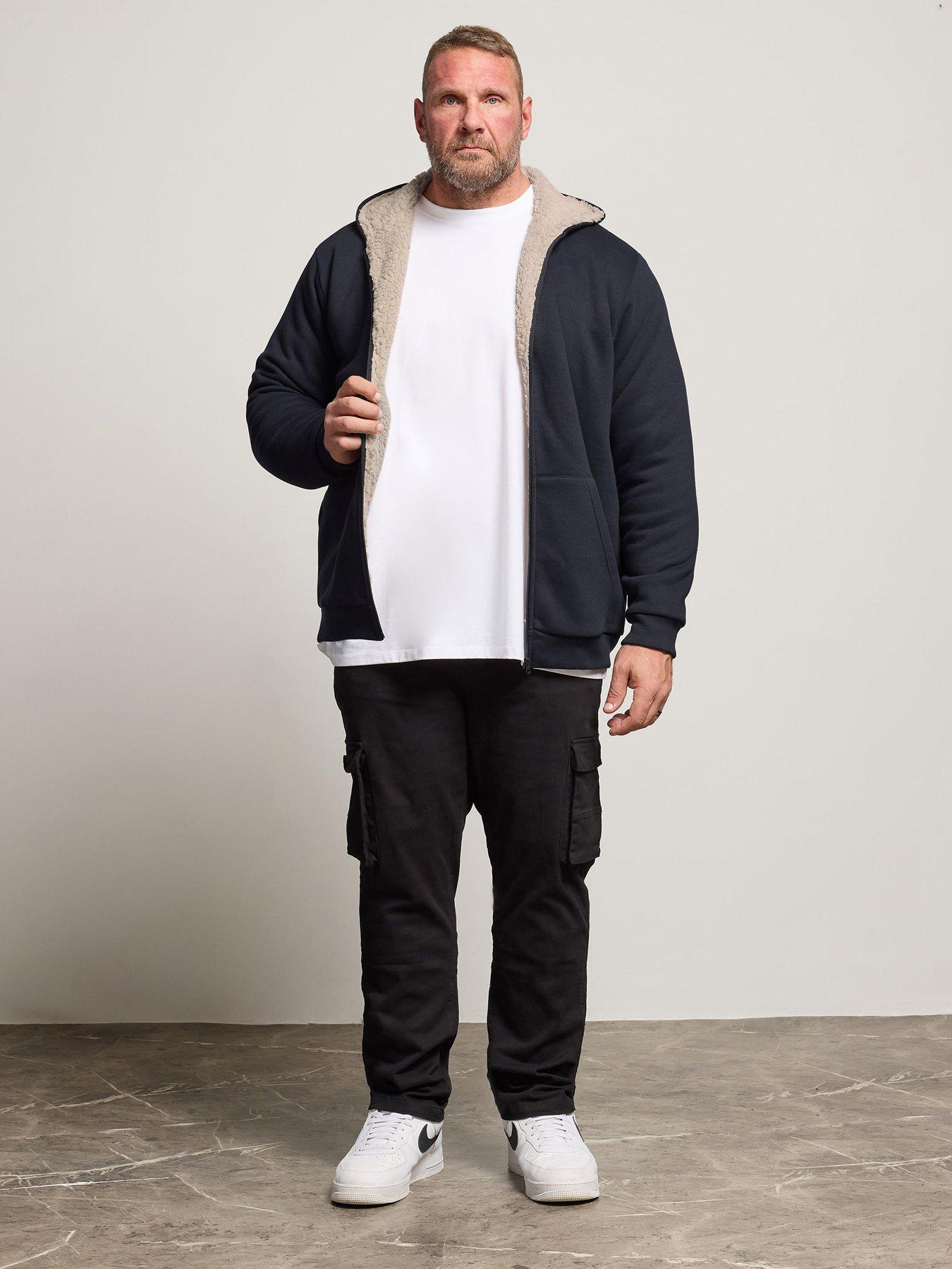 badrhino-borg-lined-zip-through-hoodie-navyback