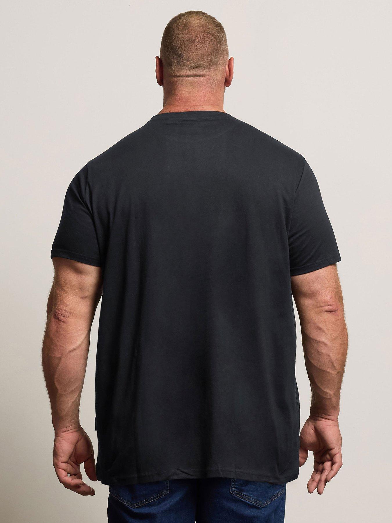 badrhino-5-pack-longline-t-shirts-blackstillFront