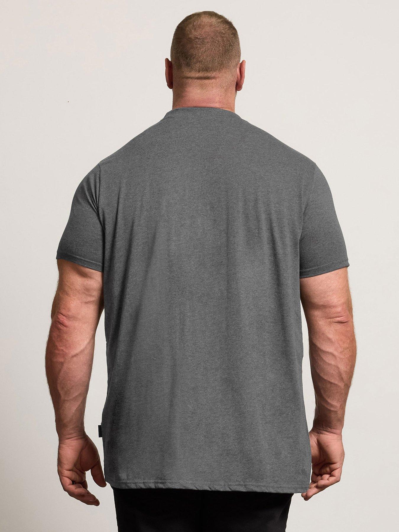 Image 2 of 4 of BadRhino 5 Pack Longline T-Shirts - Multi