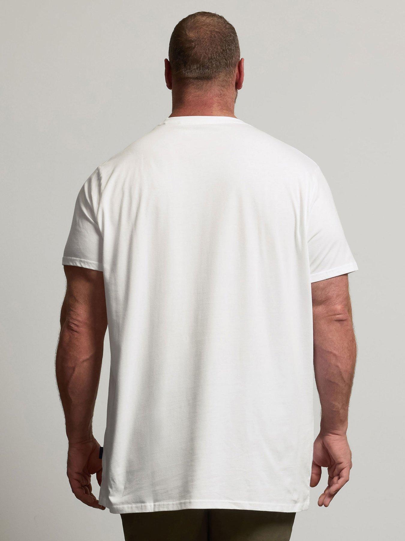 badrhino-5-pack-longline-t-shirts-whitestillFront