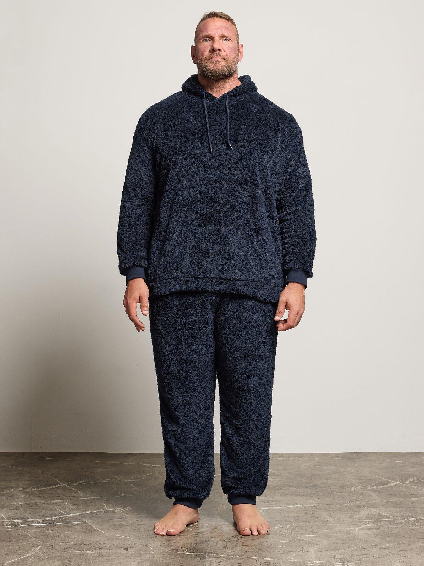 badrhino-fleece-lounge-set-navyfront