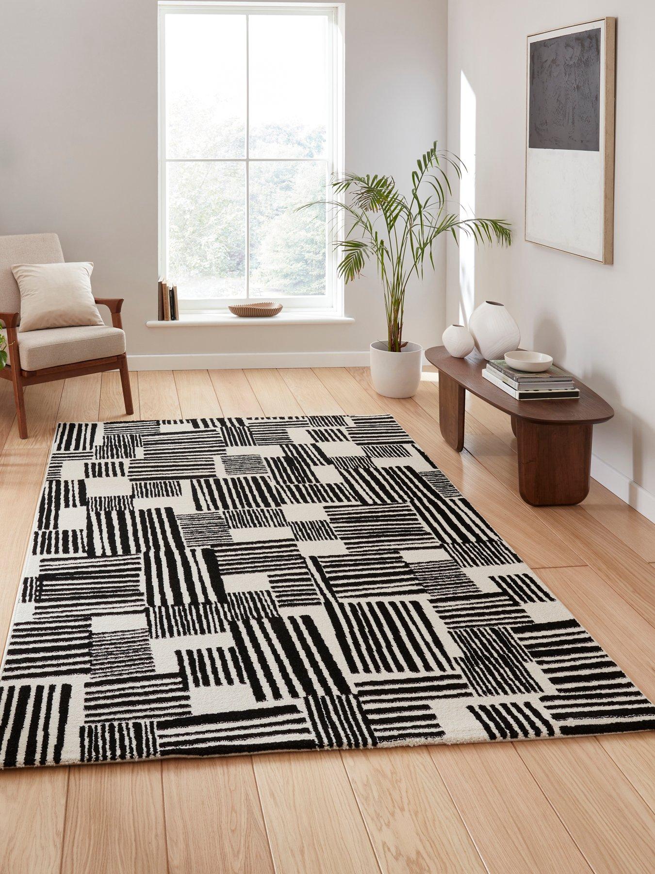 Catherine Lansfield Blocks Black/White