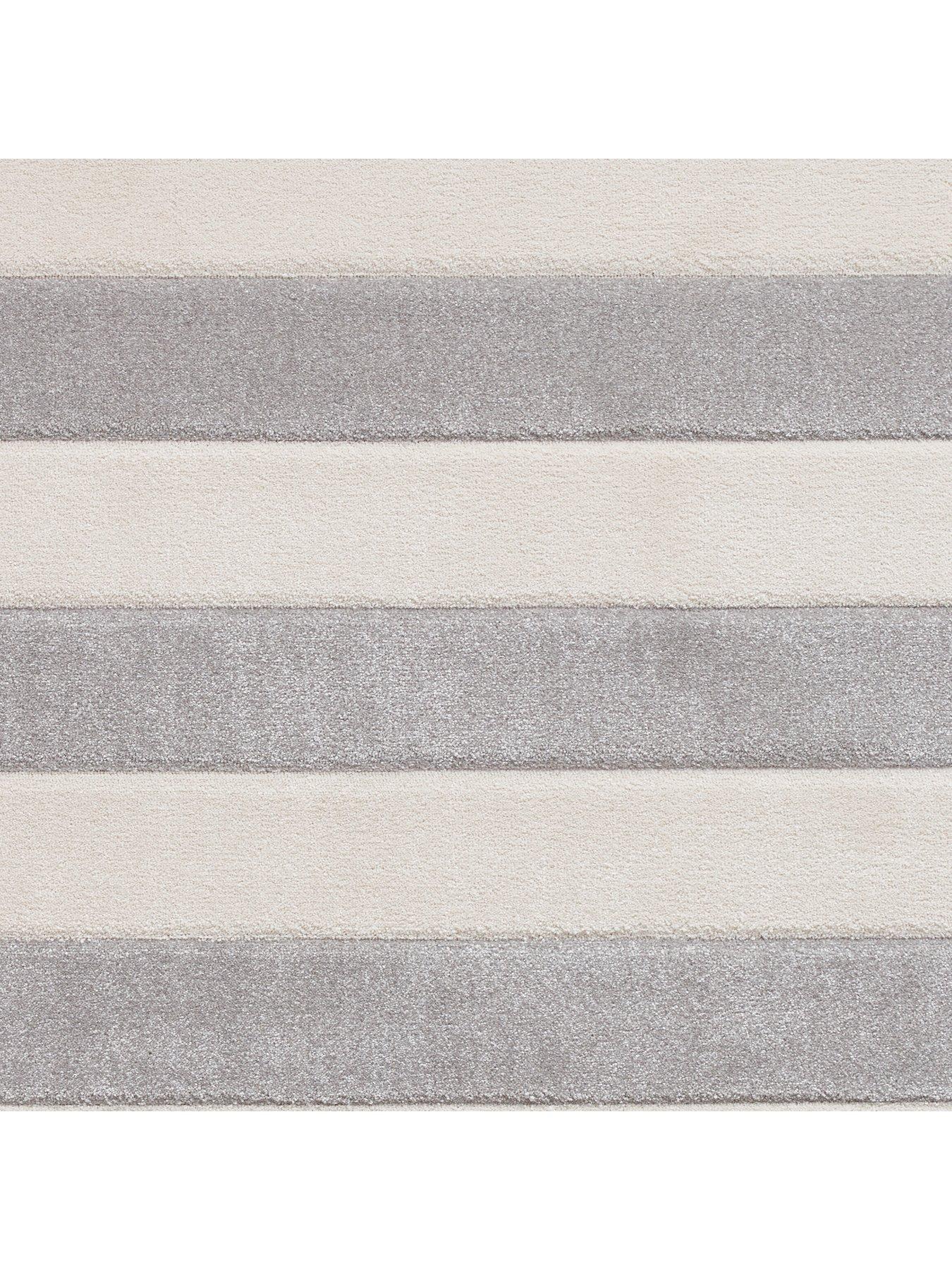 Image 4 of 7 of Catherine Lansfield Cove Stripe Grey