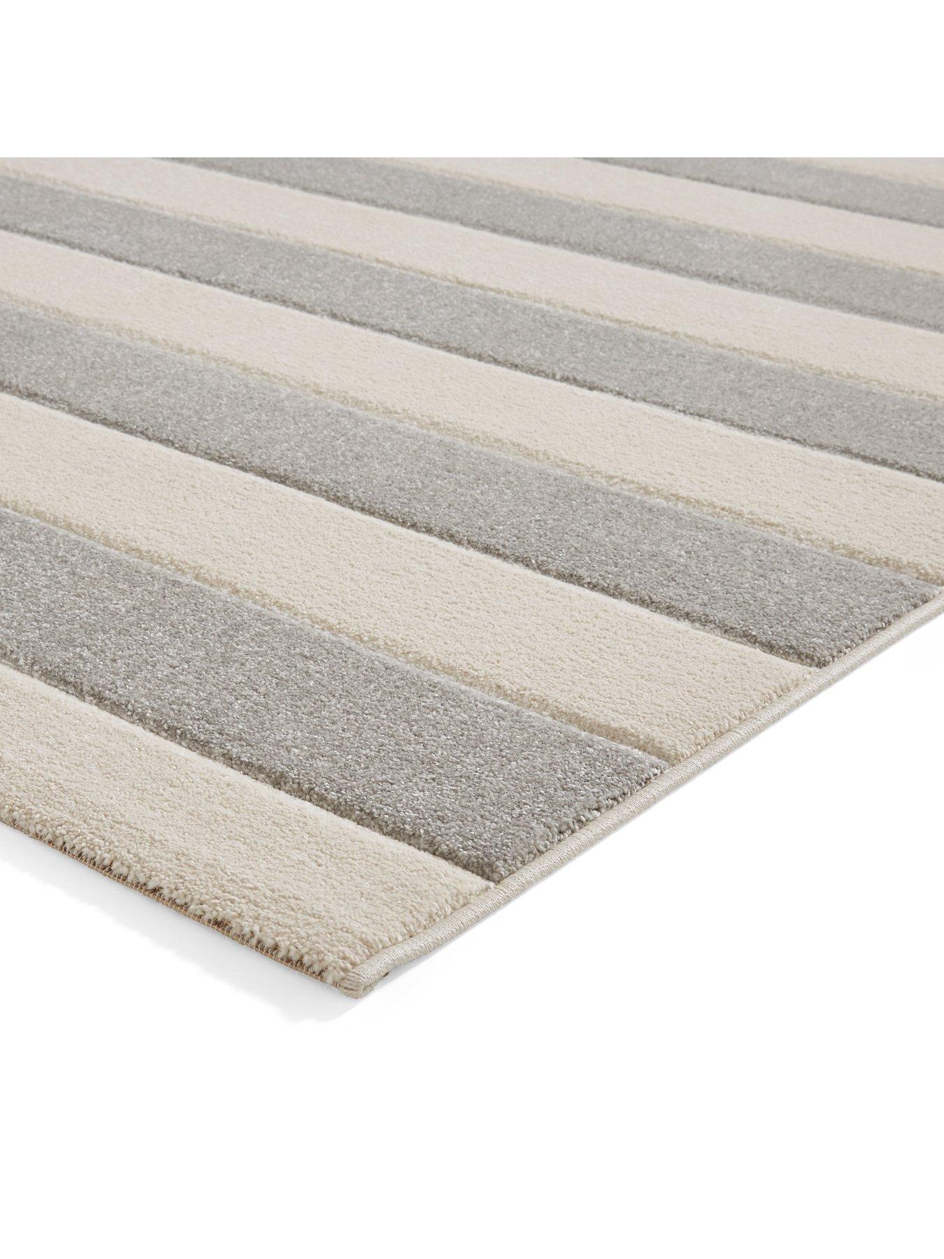 Image 5 of 7 of Catherine Lansfield Cove Stripe Grey