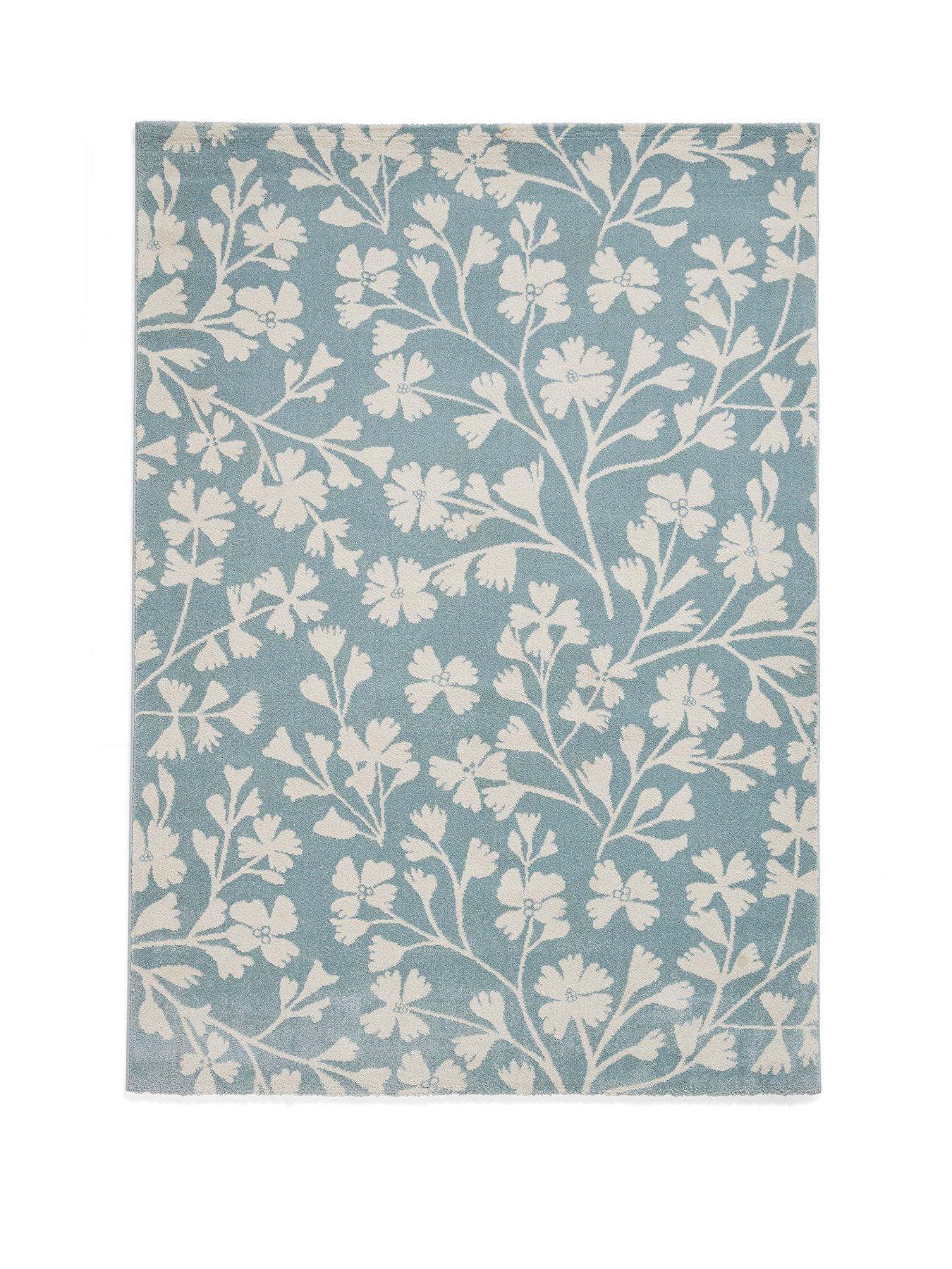 catherine-lansfield-grace-floral-bluestillFront