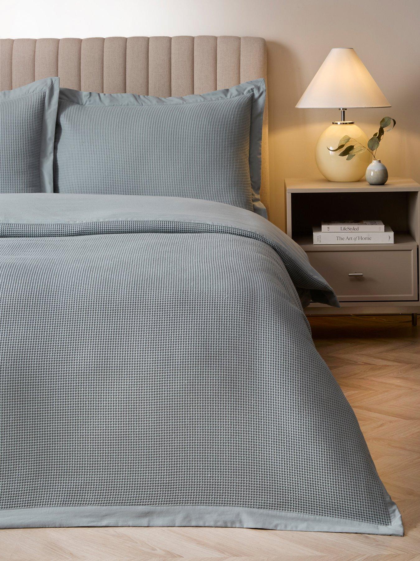 the-very-collection-oxford-edge-waffle-duvet-setfront