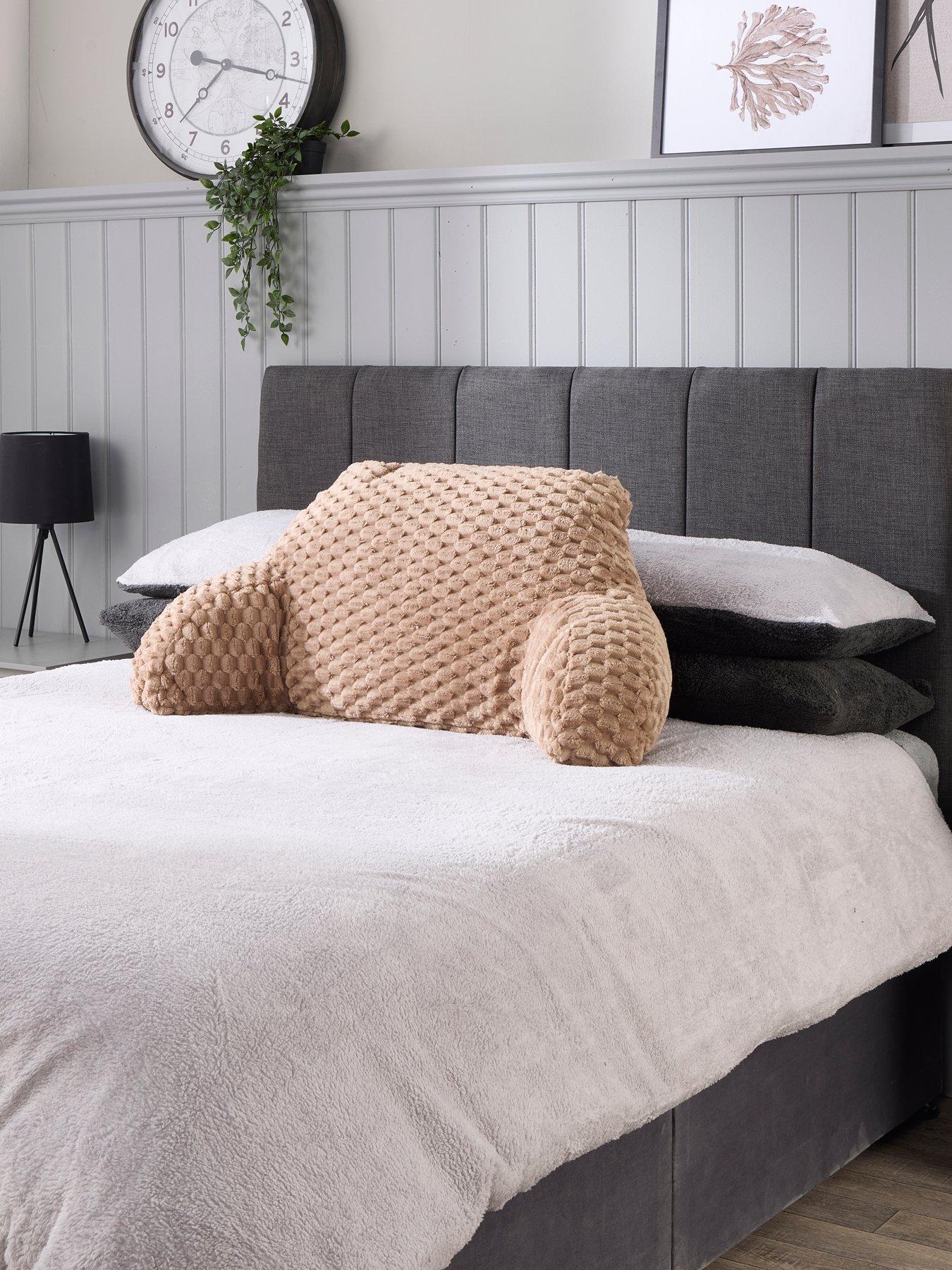 the-very-collection-waffle-cuddle-cushion-brown