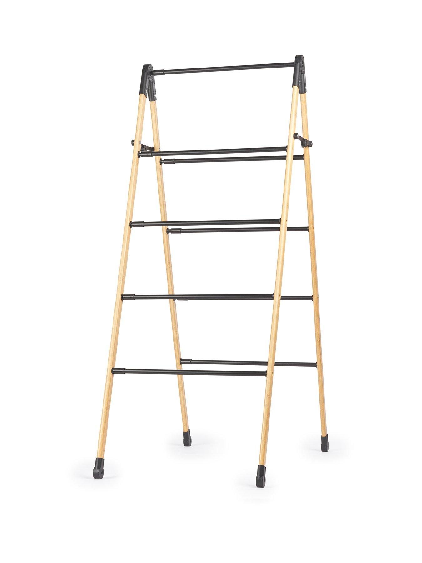 Beldray Extendable Bamboo Ladder Airer