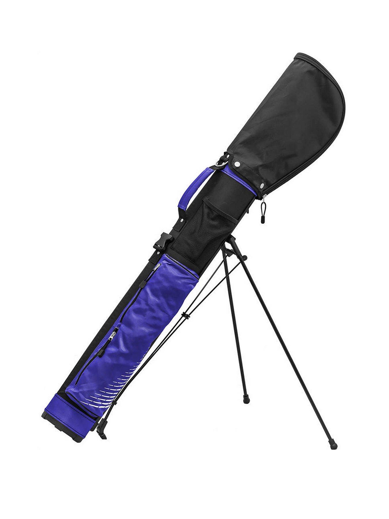 LONGRIDGE Golf Travelite Stand Bag - Navy/Silver