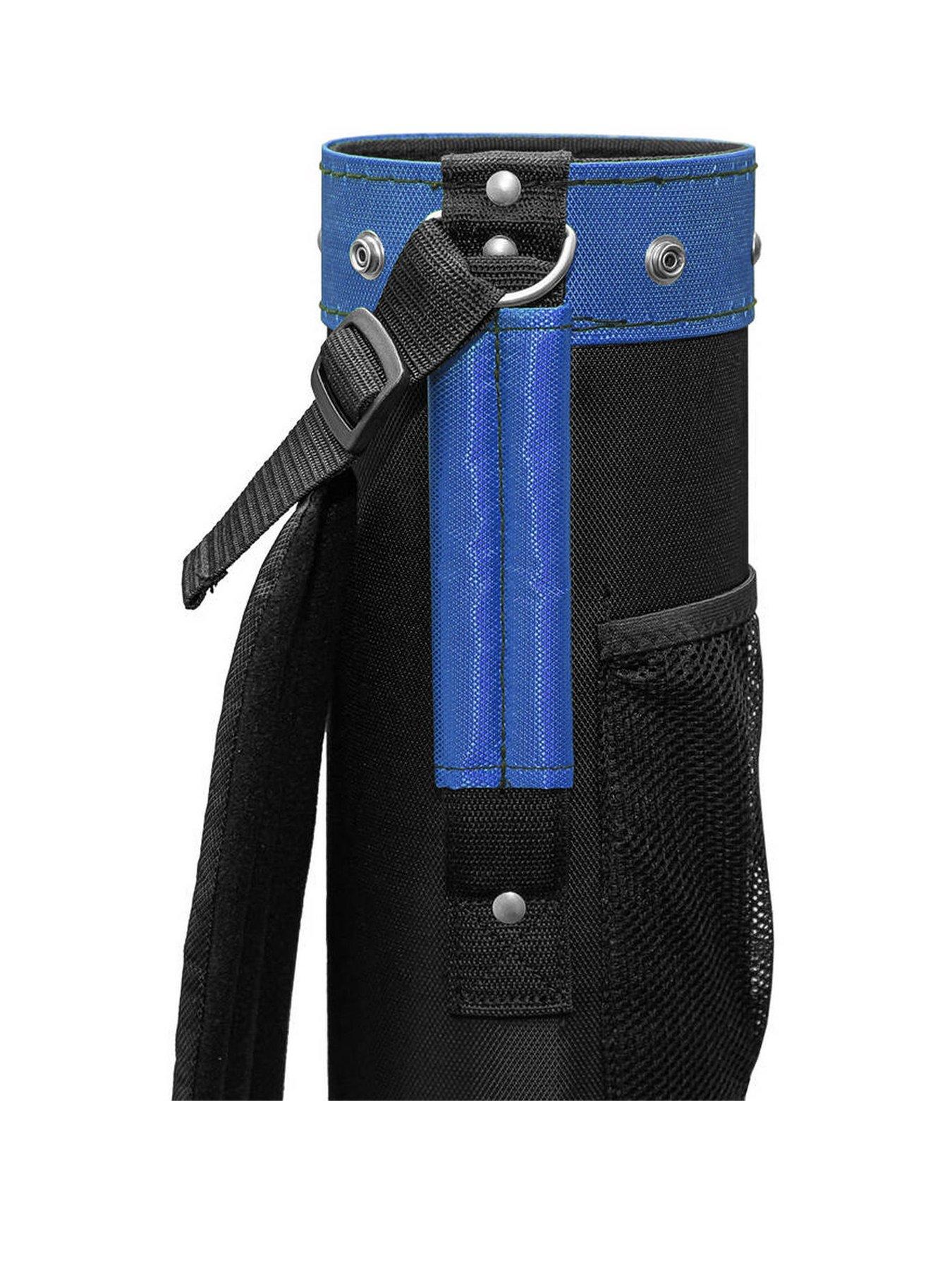 longridge-golf-travelite-stand-bag--nbspnavysilverstillFront