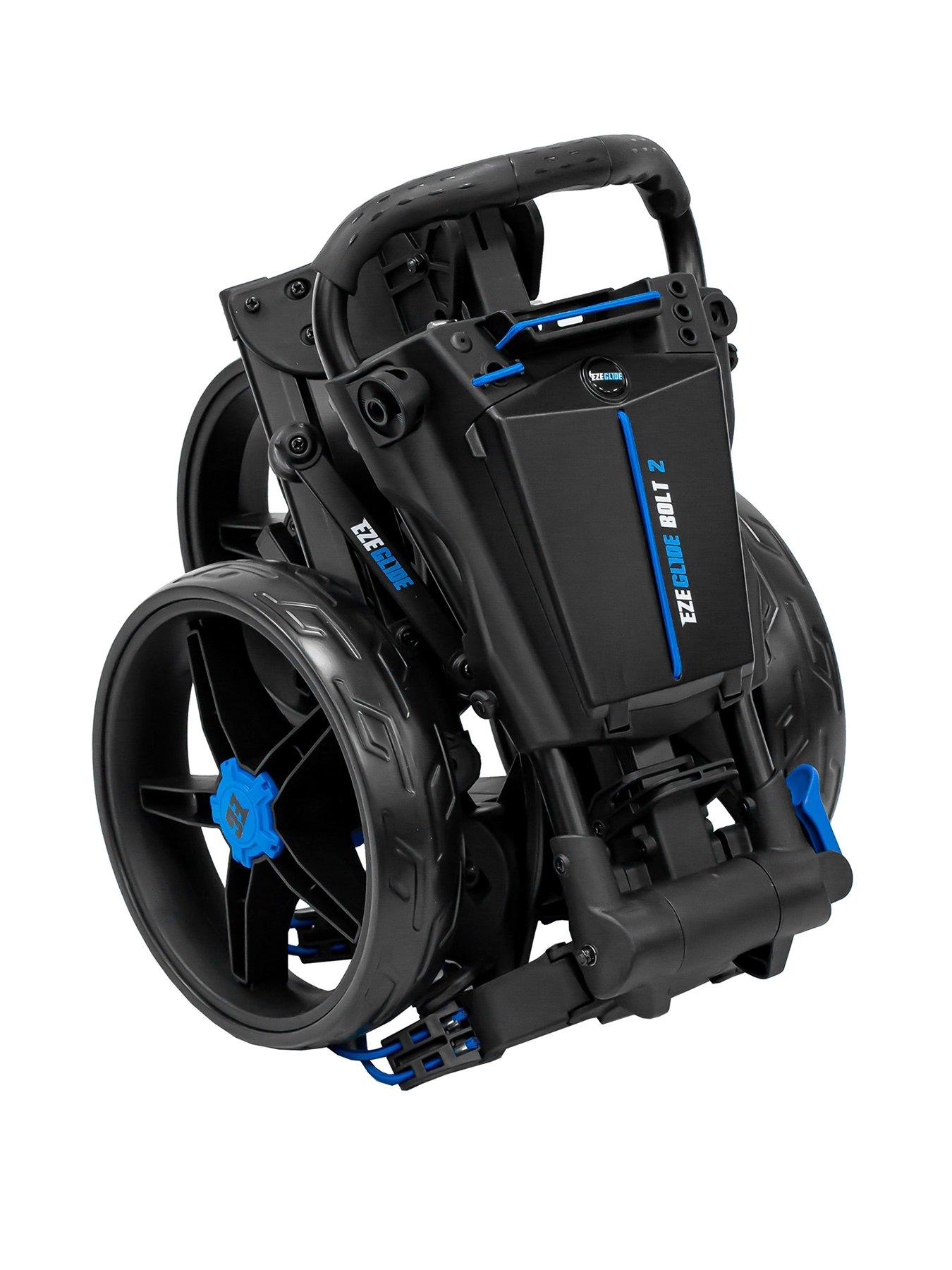 eze-glide-bolt2-trolleynbsp--matt-blackbluestillFront