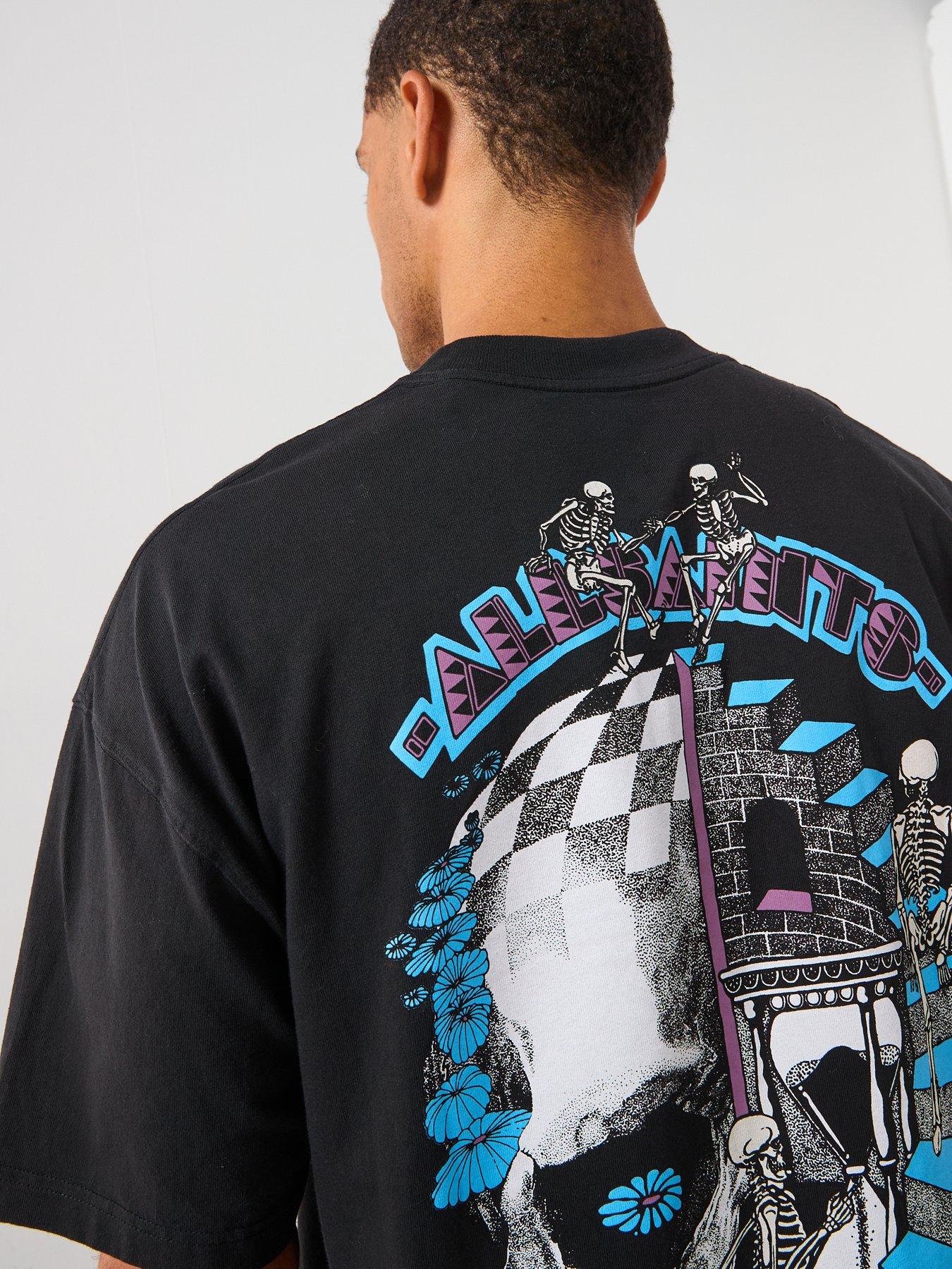Image 5 of 6 of AllSaints All Saints Reincarnate Short Sleeve T-Shirt - Black