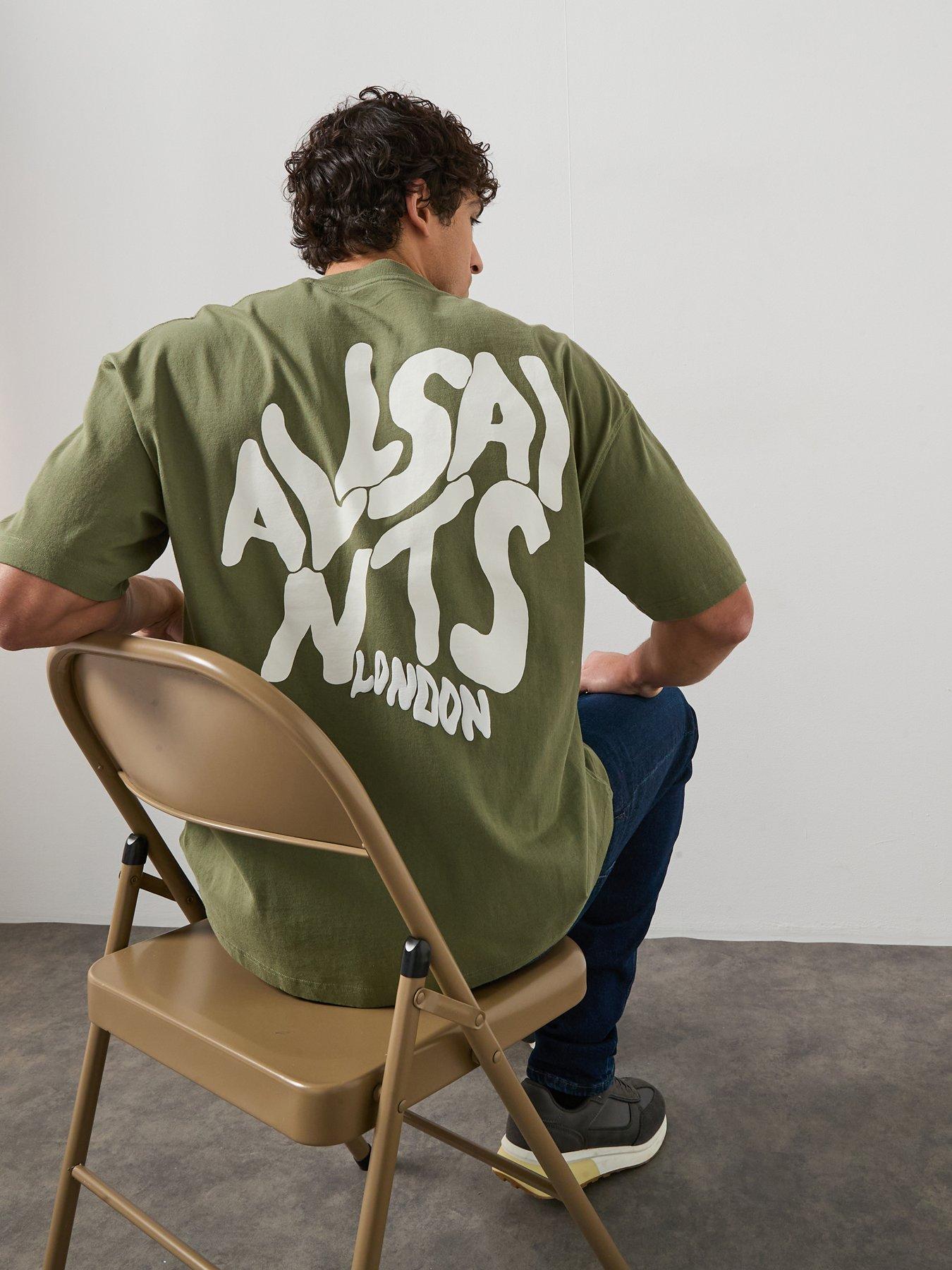 AllSaints All Saints Graphic Short Sleeve T-Shirt - Green