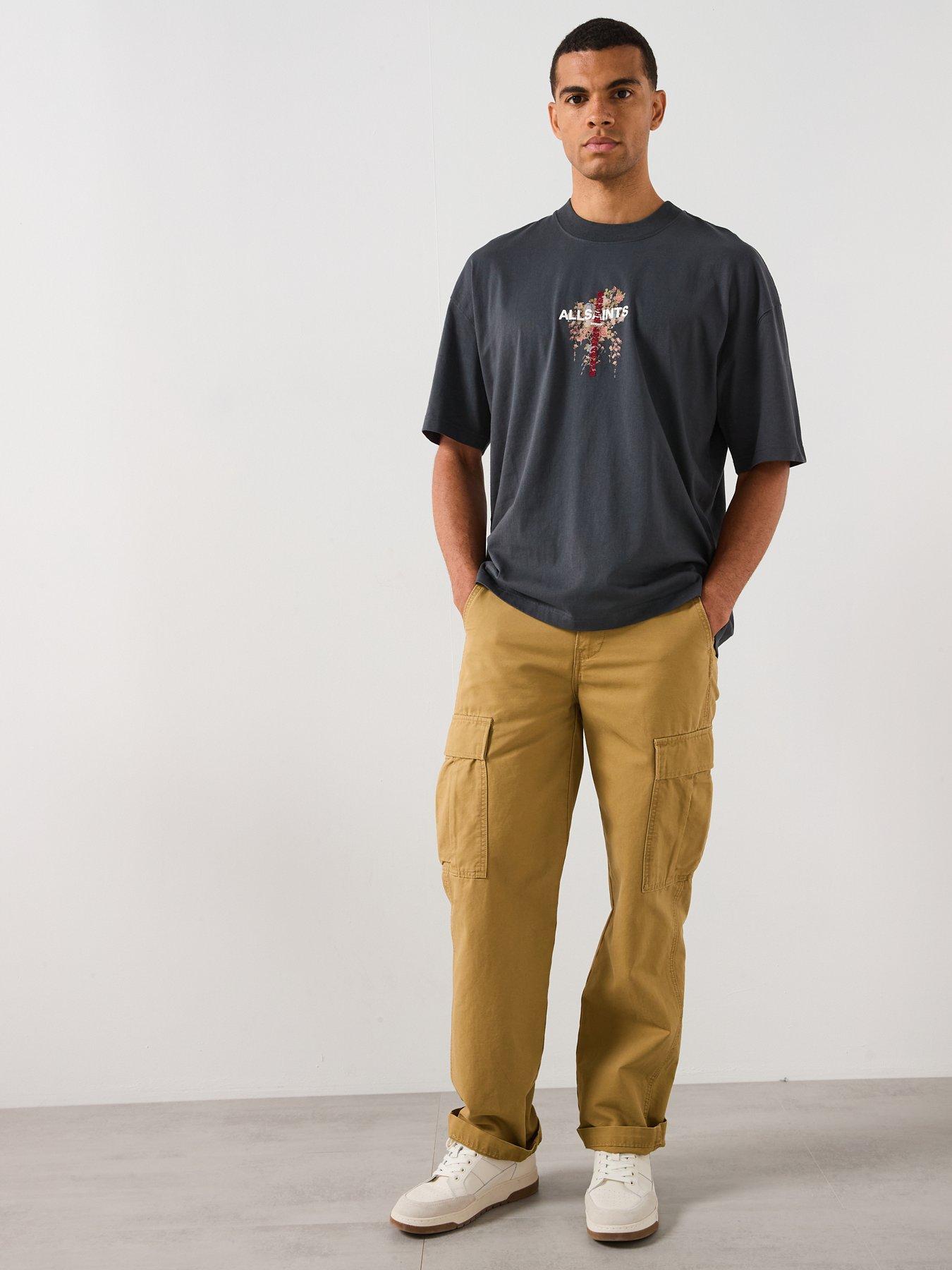 Image 3 of 6 of AllSaints All Saints Back Graphic Short Sleeve T-Shirt - Black