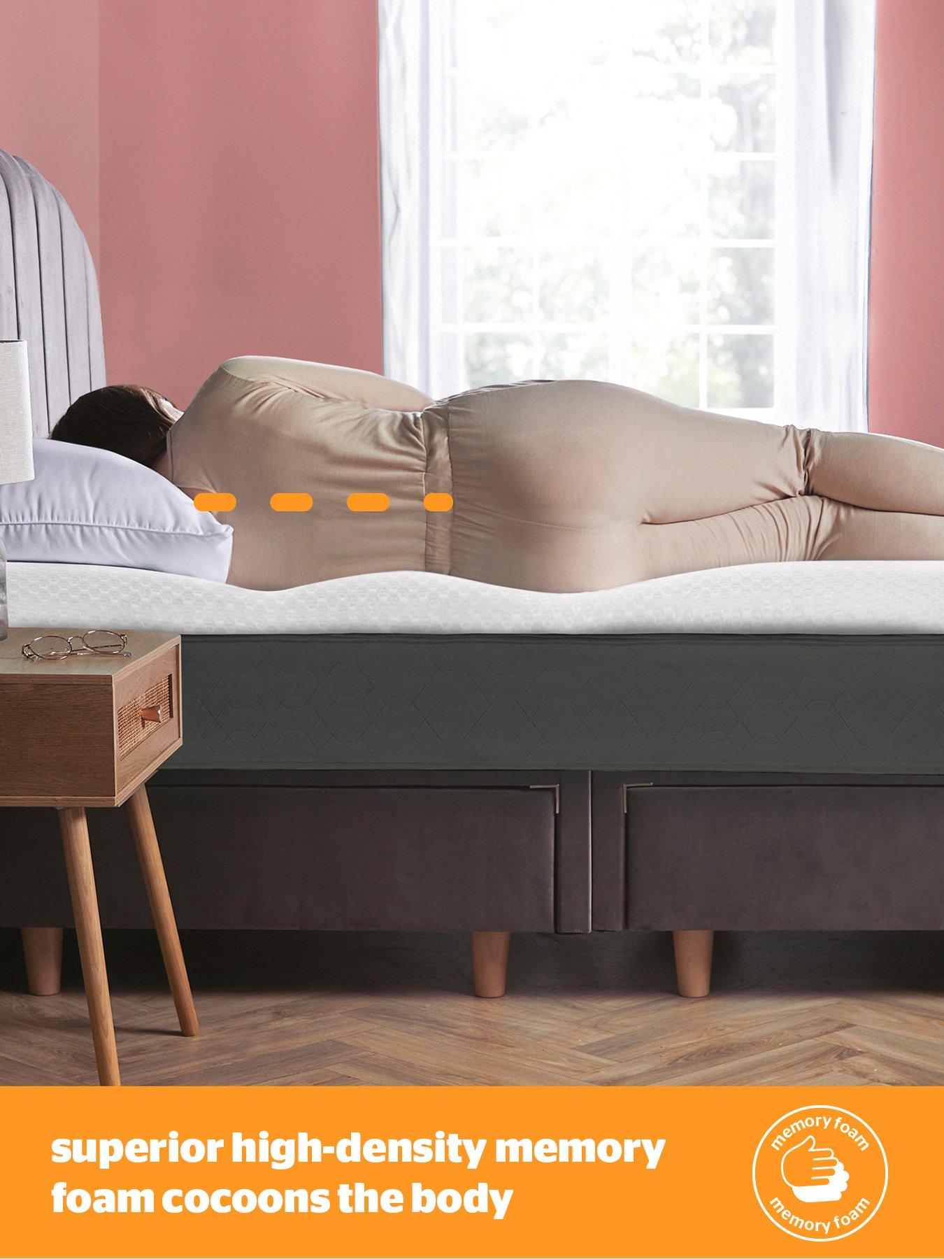 silentnight-impress-25cm-memory-foam-mattress-topperoutfit
