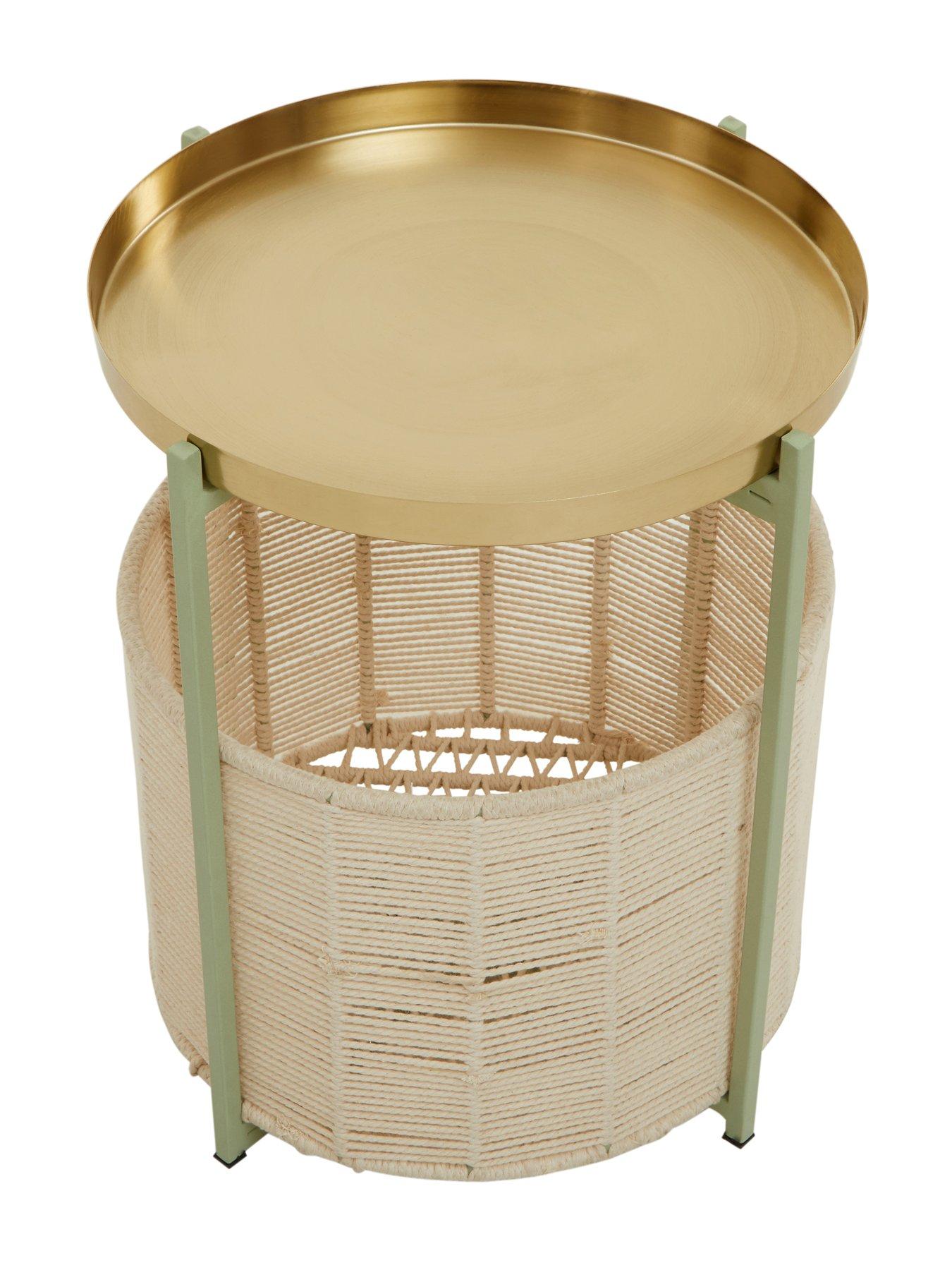 Image 3 of 7 of Interiors By Premier Sabia Two Tier Round Side Table