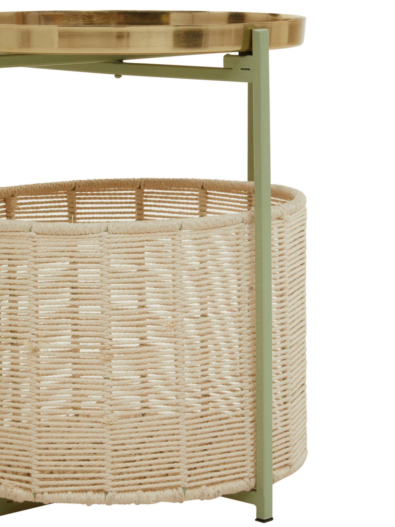 Image 4 of 7 of Interiors By Premier Sabia Two Tier Round Side Table