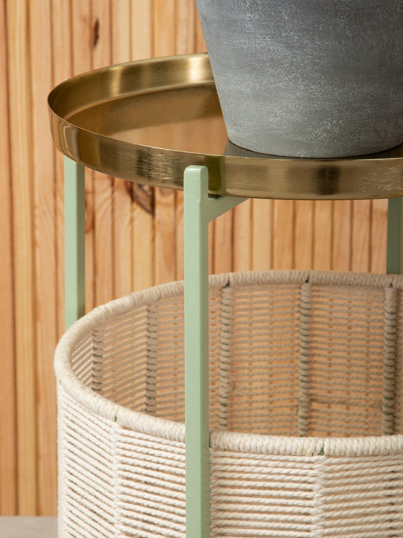 Image 5 of 7 of Interiors By Premier Sabia Two Tier Round Side Table