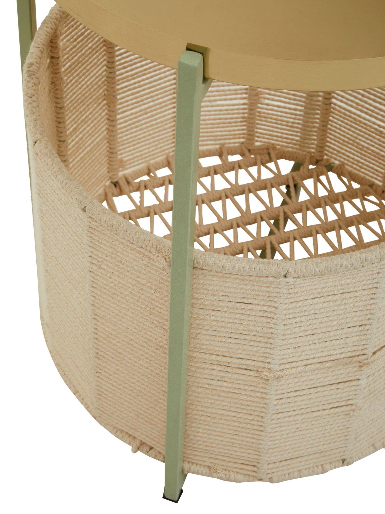 Image 6 of 7 of Interiors By Premier Sabia Two Tier Round Side Table