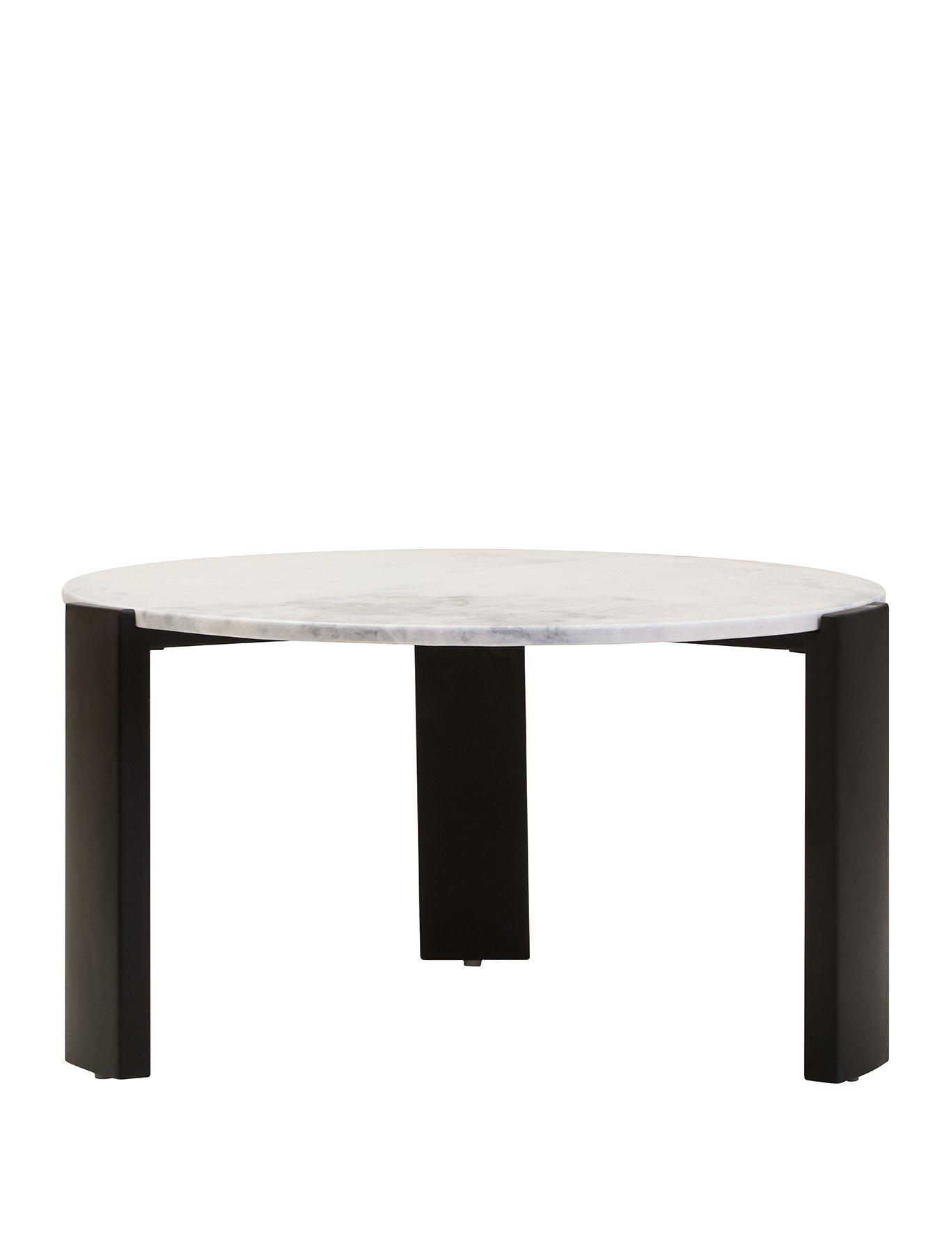 Image 2 of 7 of Interiors By Premier Palermo Marble Top Coffee Table