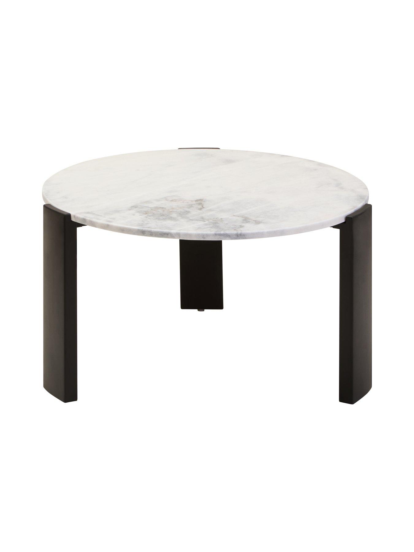 Image 3 of 7 of Interiors By Premier Palermo Marble Top Coffee Table