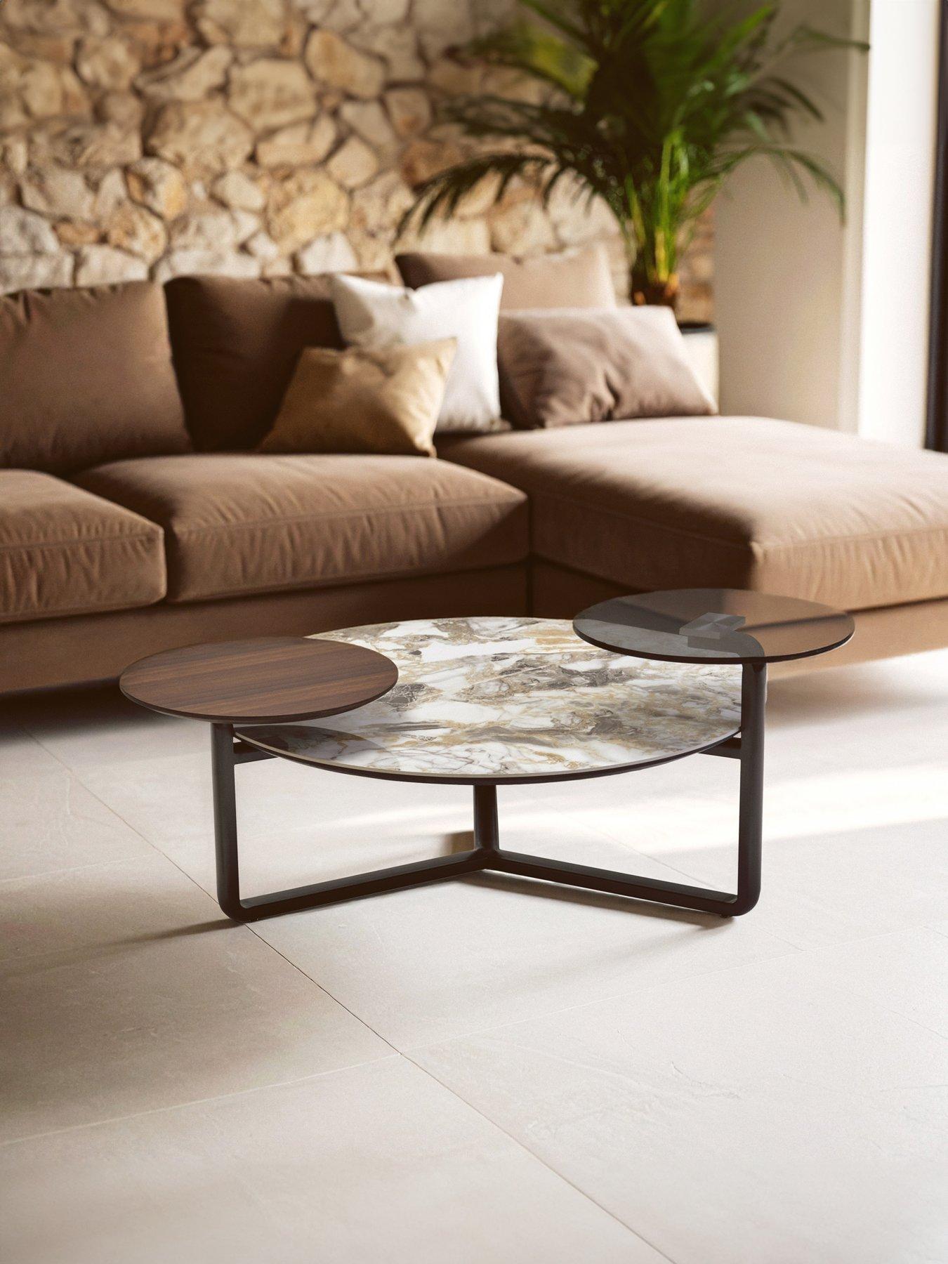 Interiors By Premier Imperia 3 Tier Coffee Table