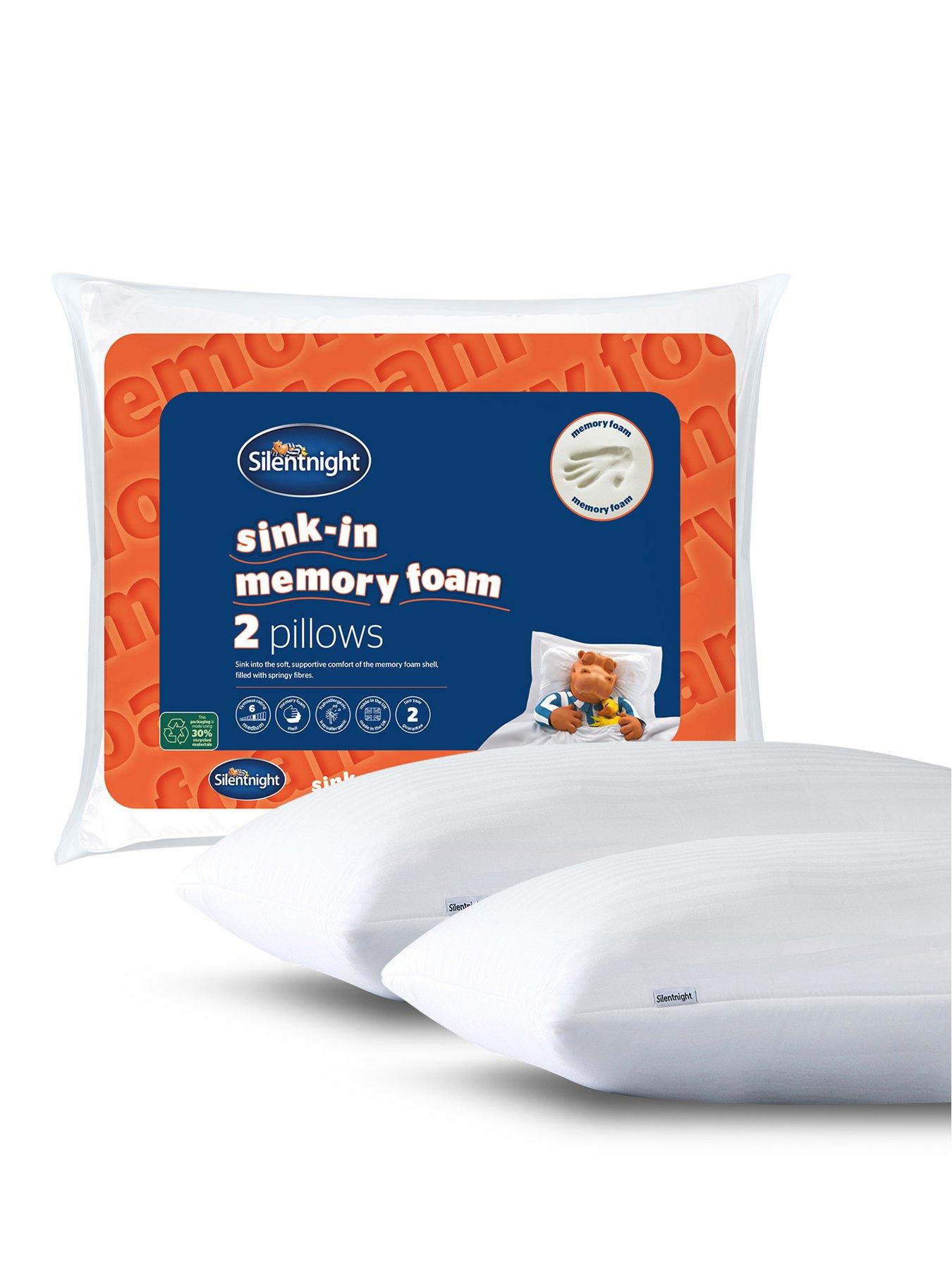 Silentnight Silentnight Sink-in Memory Foam Pillow - 2 Pack