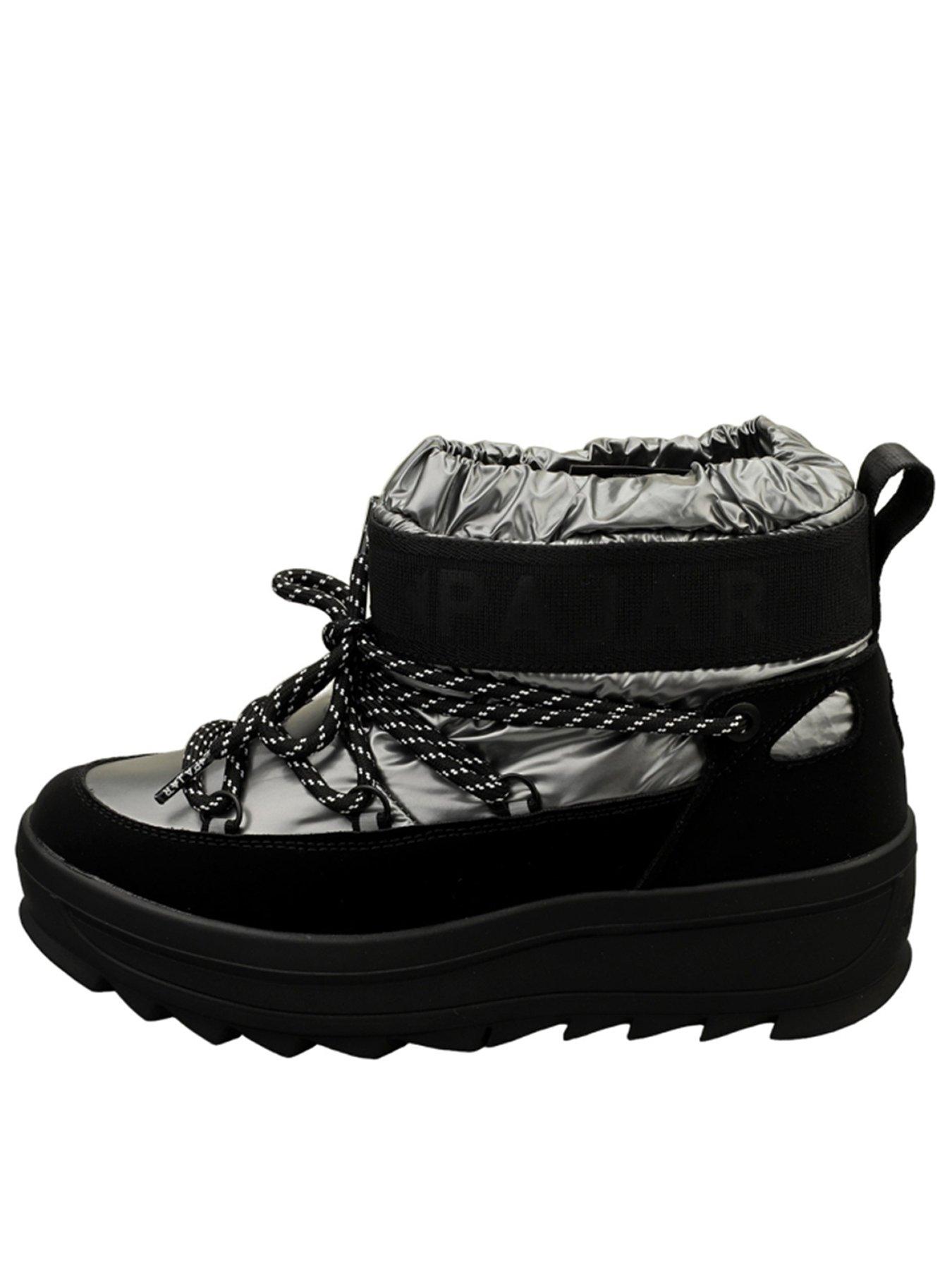 Pajar Galaxy Mini Snow Boot - Black/silver