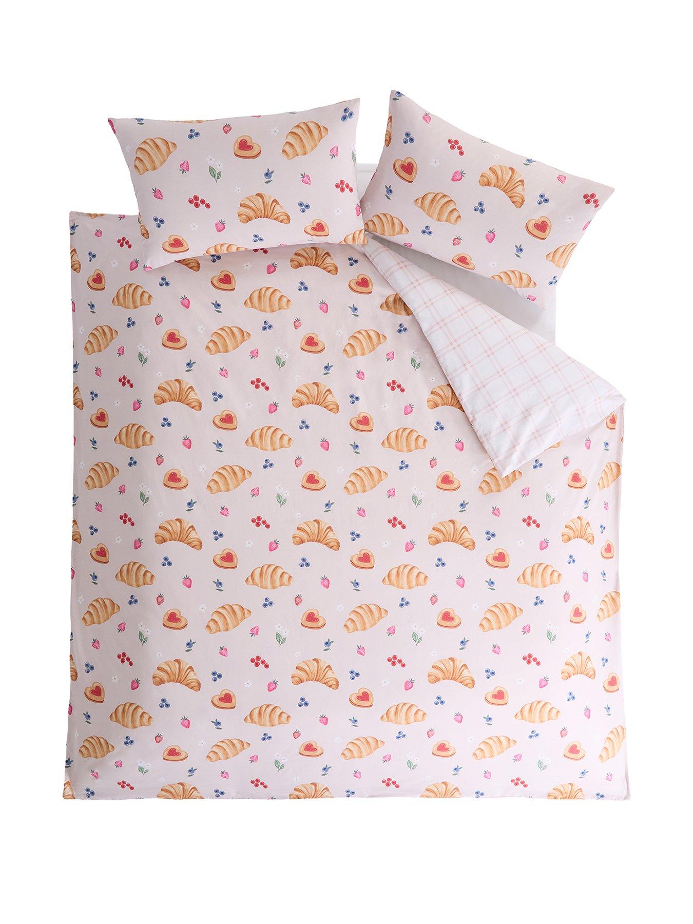 Image 2 of 5 of The Very Collection Croissant Printed Duvet Set
