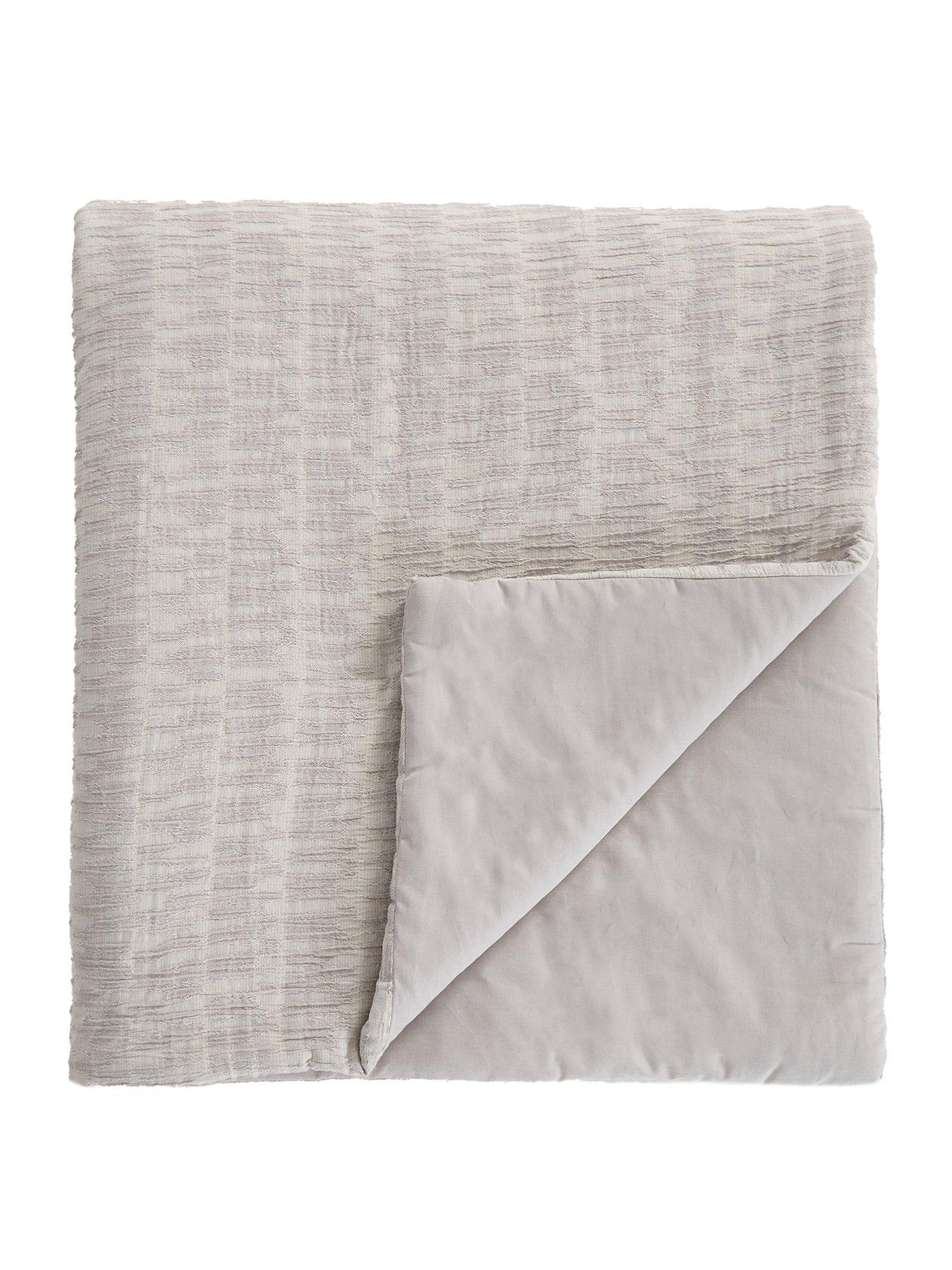 Image 2 of 5 of The Very Collection Cotton Textured Jacquard Bedspread 200x220cm
