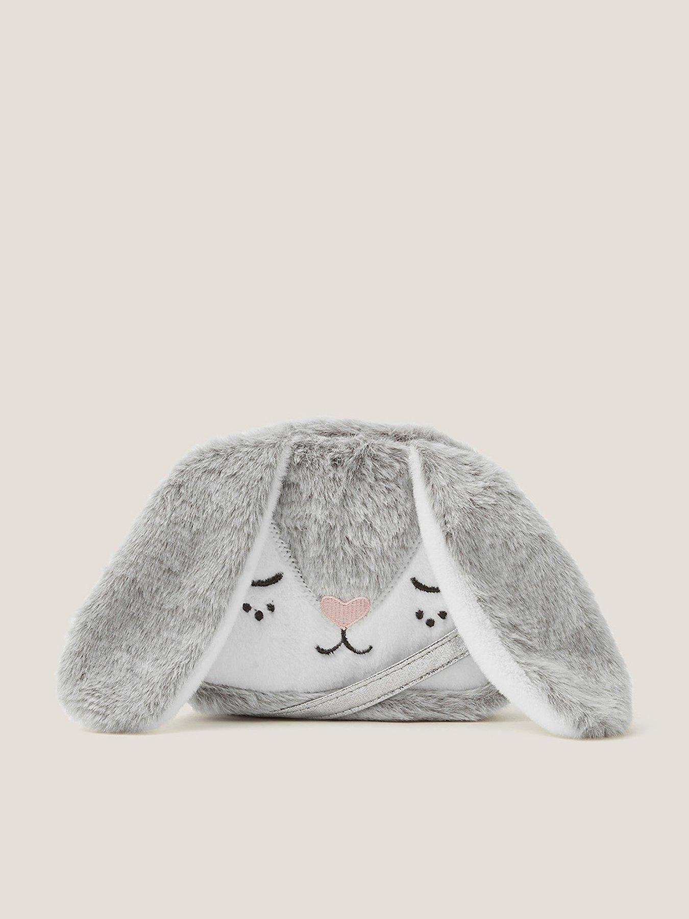 monsoon-girls-flopsy-fluffy-bunny-bag-grey
