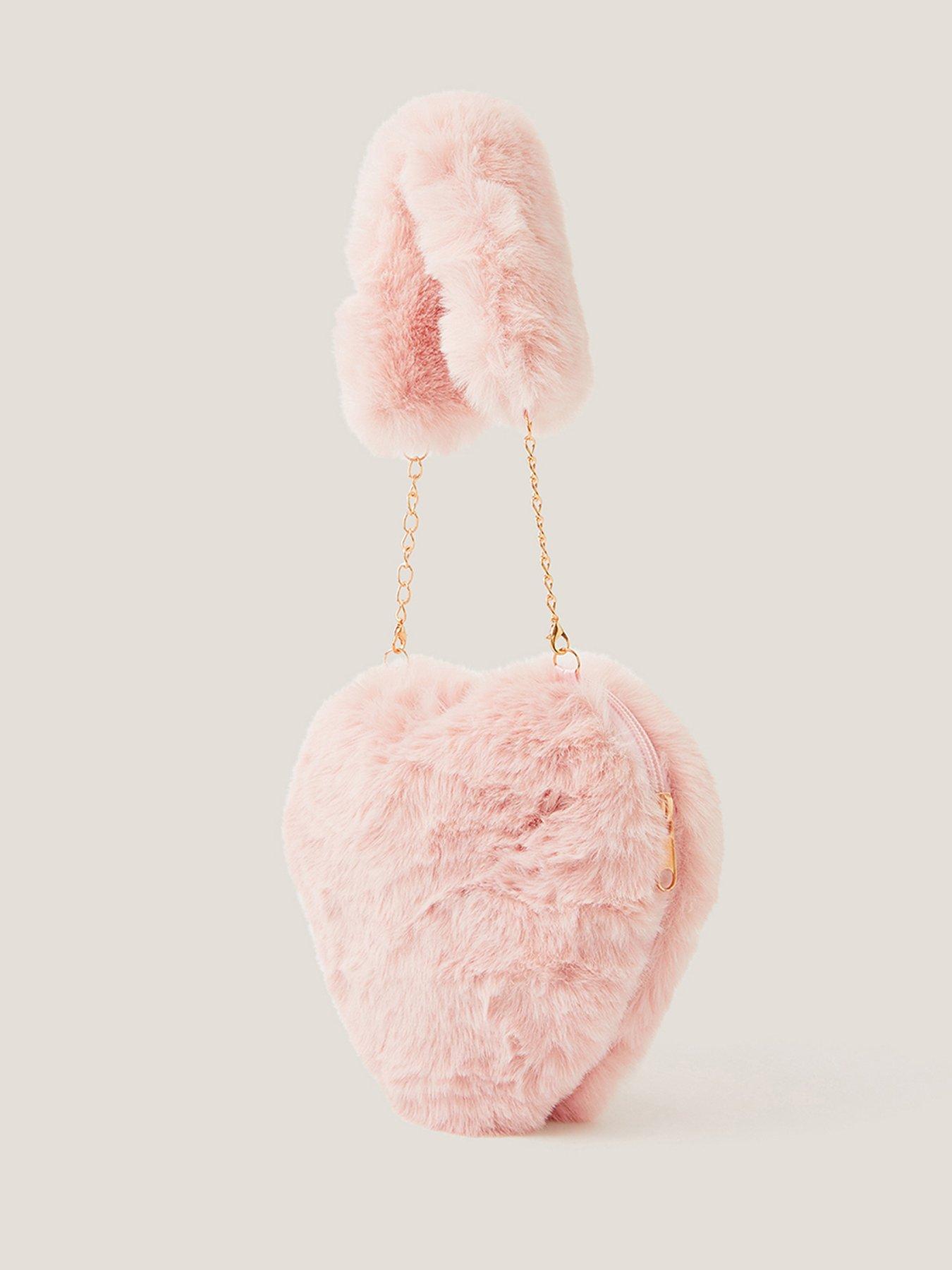 monsoon-girls-heart-fluffy-bag-pinkback