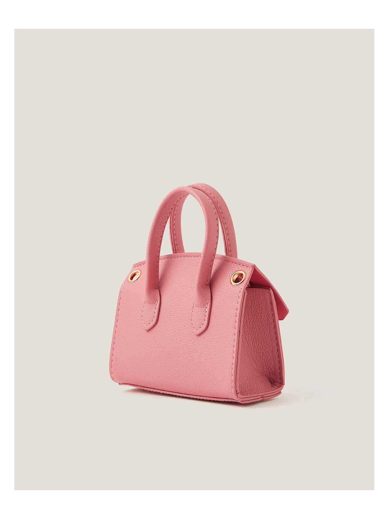 Image 2 of 4 of Monsoon Girls Mini Portobello Tote Bag - Pink