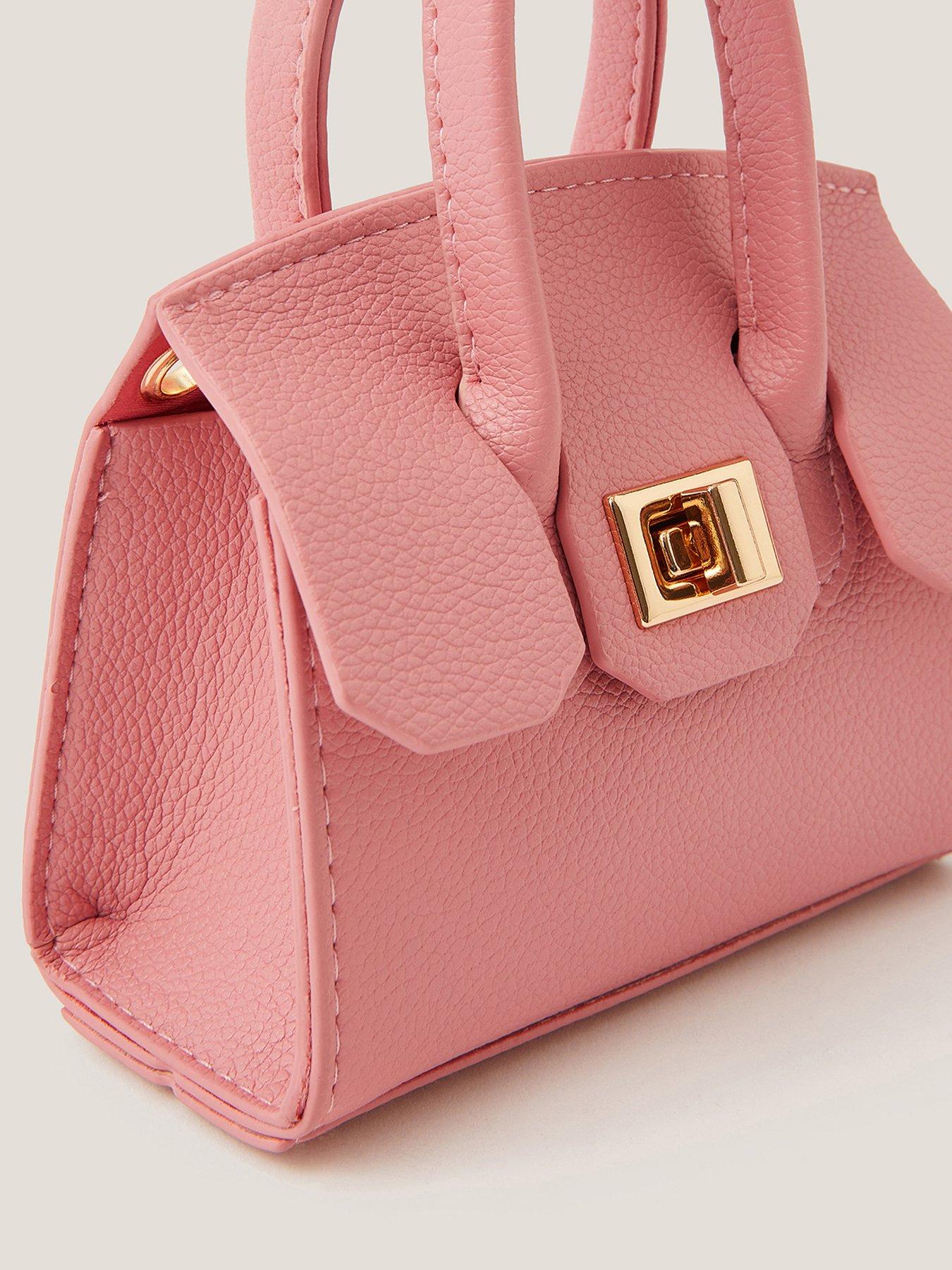 Image 3 of 4 of Monsoon Girls Mini Portobello Tote Bag - Pink