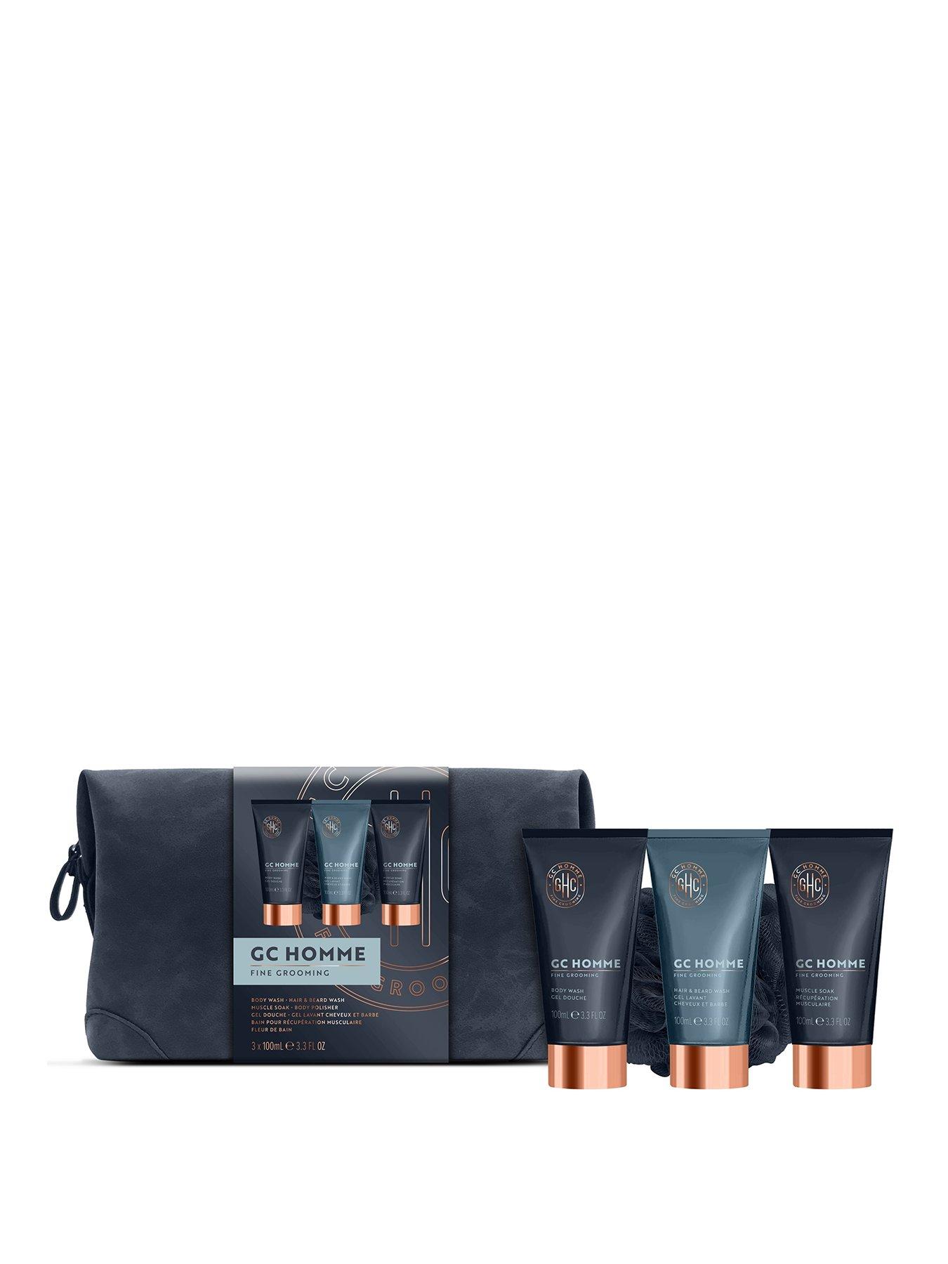The Luxury Bathing Company GC Homme Groom & Go Mens Washbag Gift Set