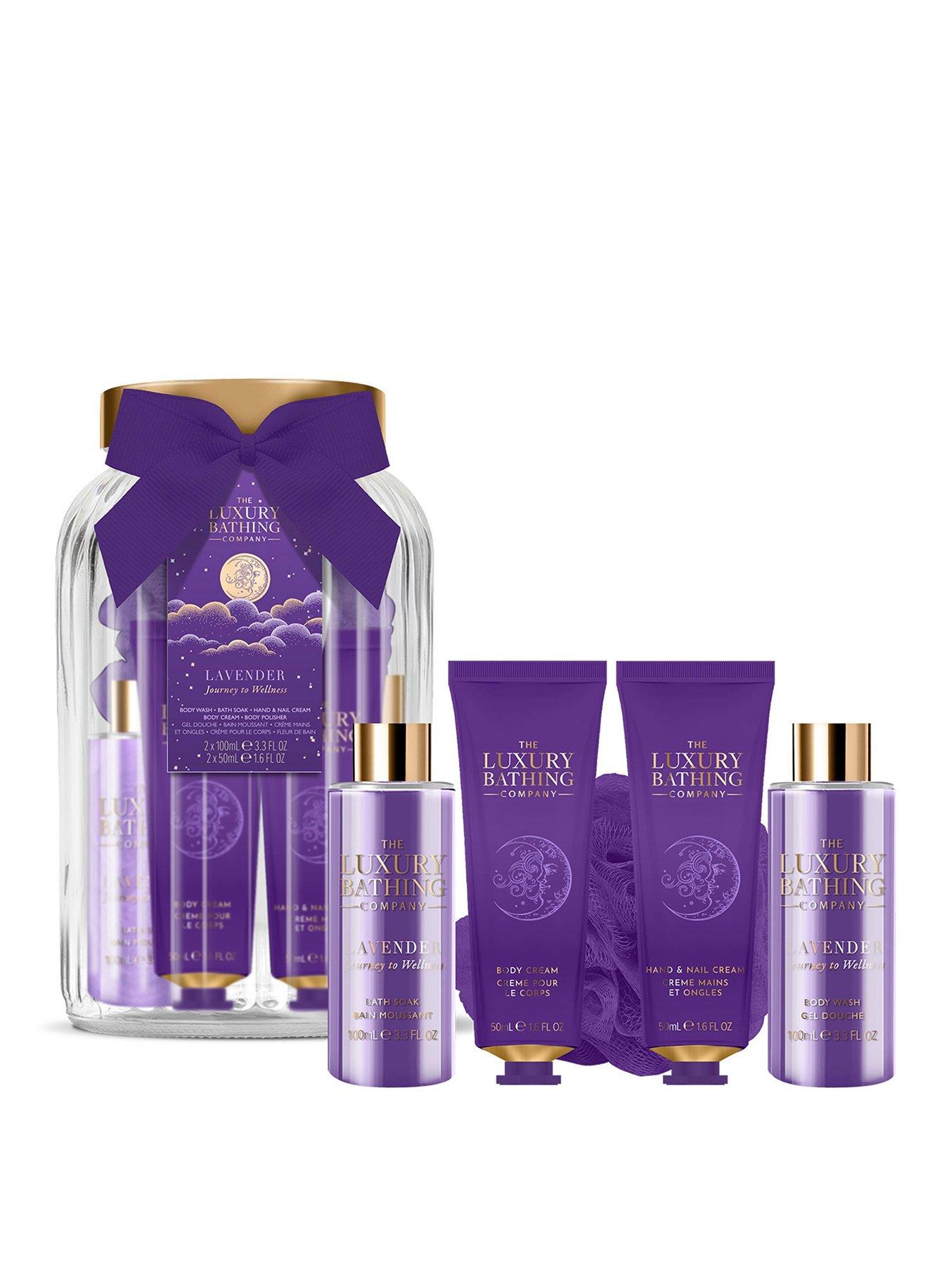 The Luxury Bathing Company Silent Night Glass Jar - Lavender