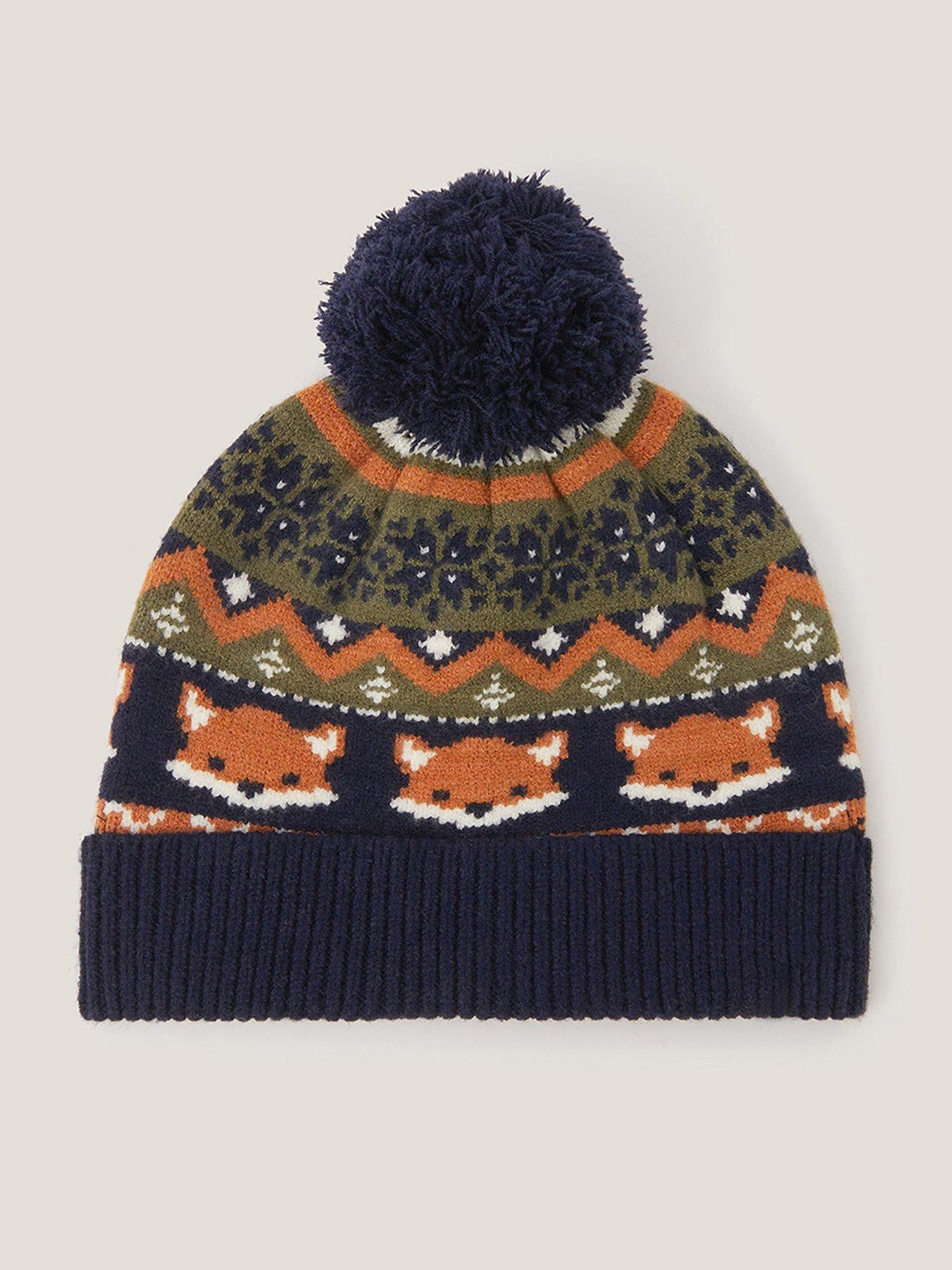 Image 1 of 2 of Monsoon Boys Fox Hat - Multi