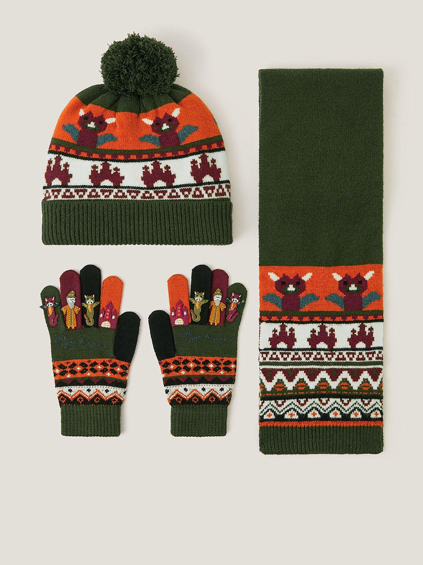 monsoon-boys-dragon-novelty-hat-scarf-and-gloves-set-green