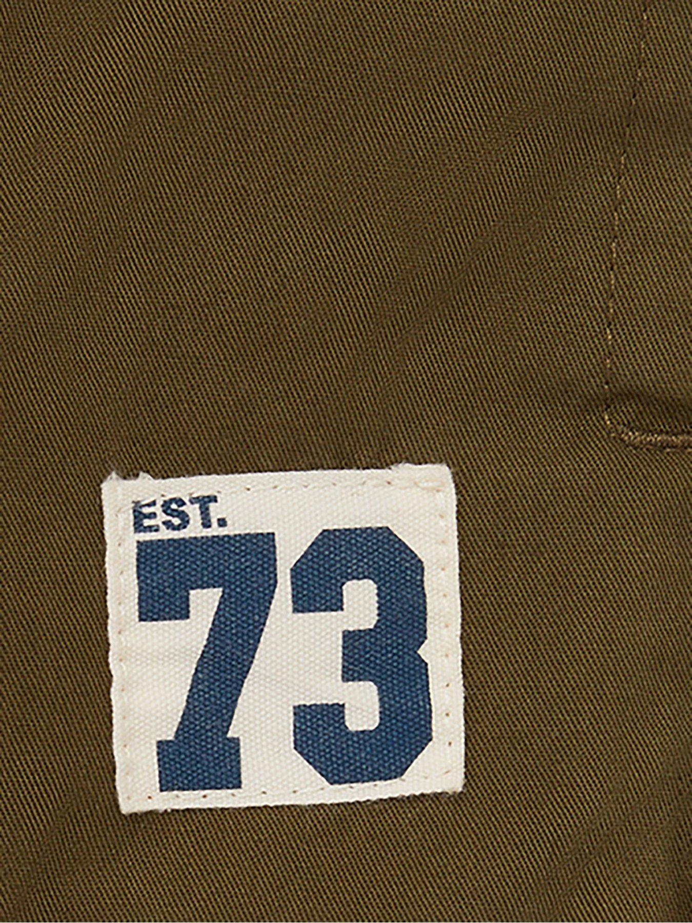 Image 3 of 3 of Monsoon Boys Lined Cargo Trousers - Khaki