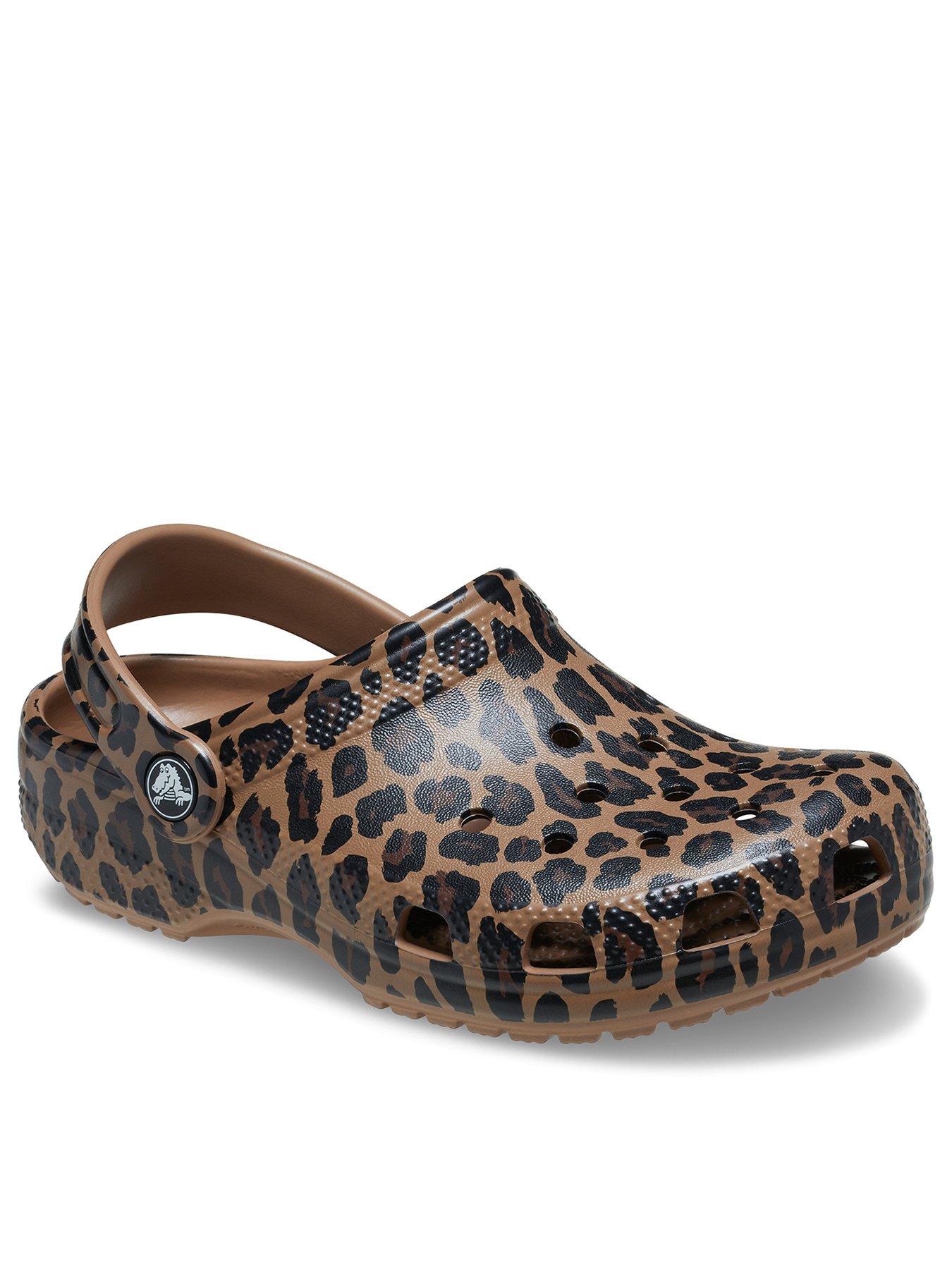 Image 2 of 6 of Crocs Toddler Classic Animal Clog - Leopard