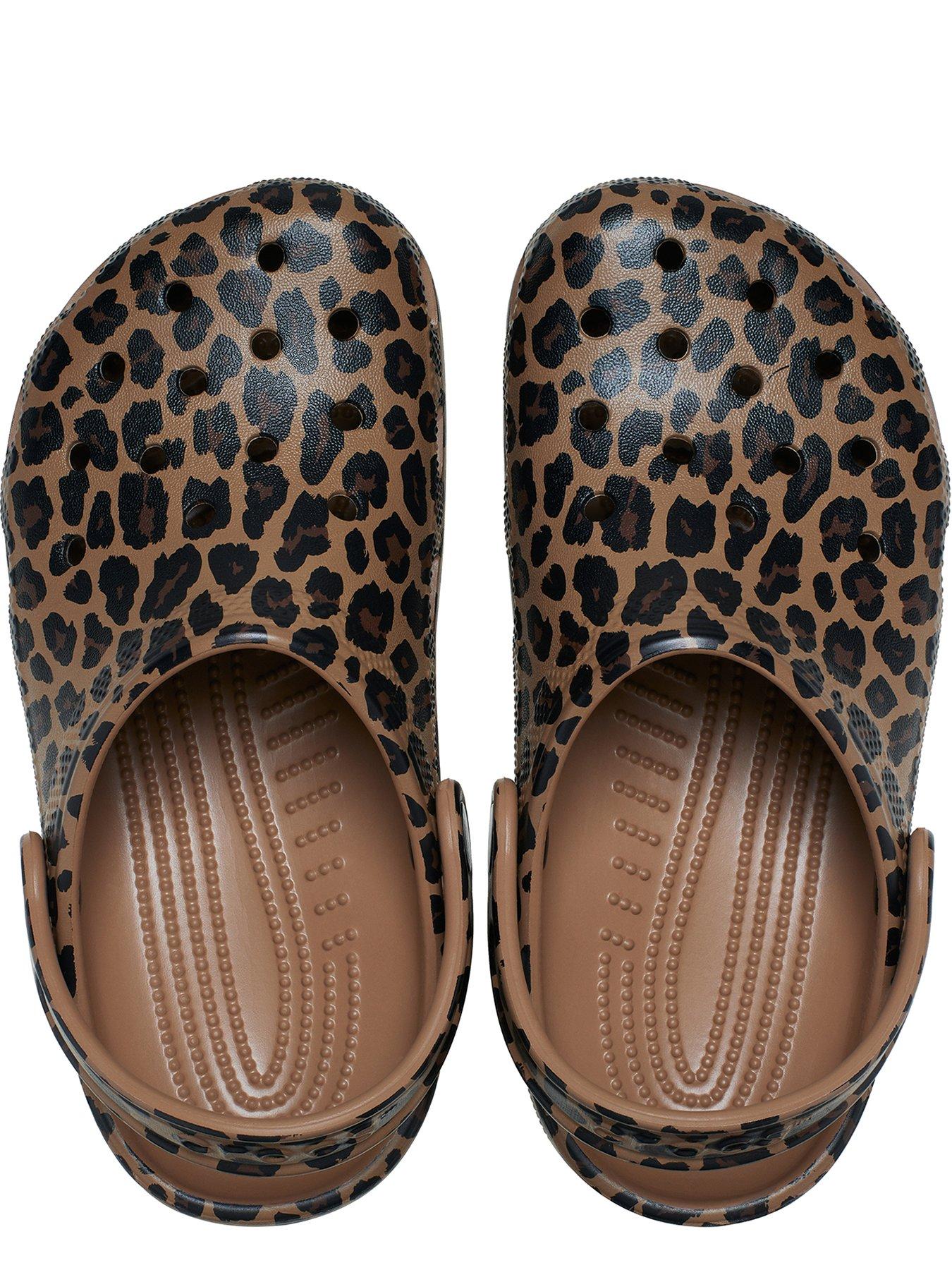 Image 4 of 6 of Crocs Toddler Classic Animal Clog - Leopard