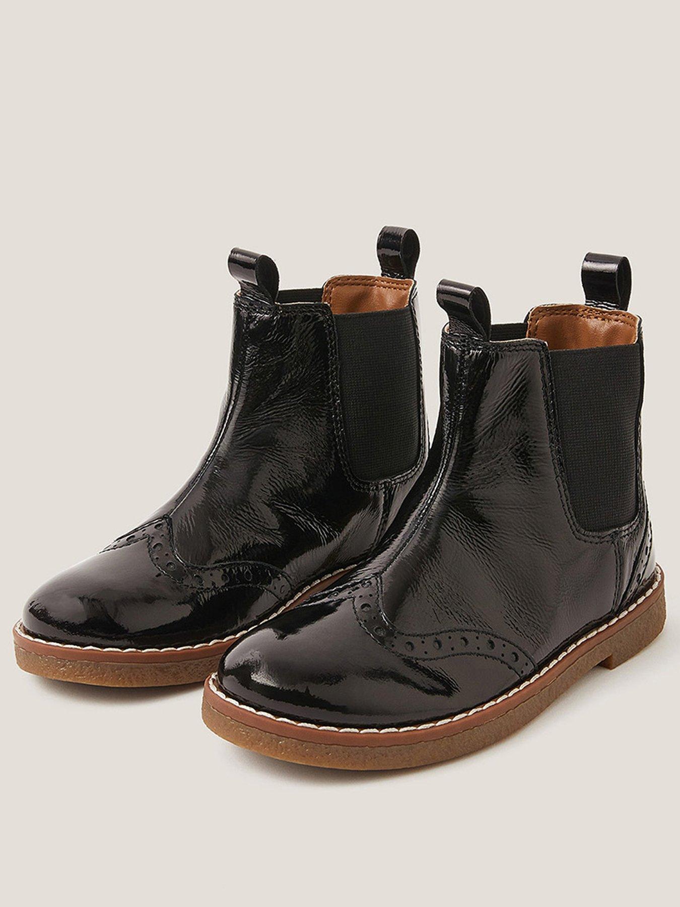 monsoon-girls-leather-patent-boots-blackstillFront