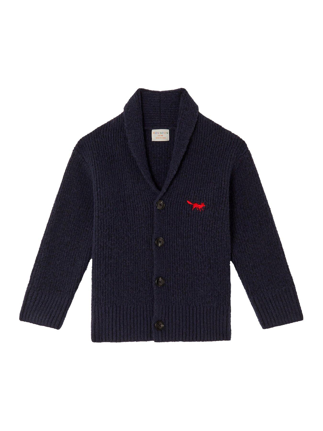 monsoon-boys-plain-knitted-shawl-cardigan-navy