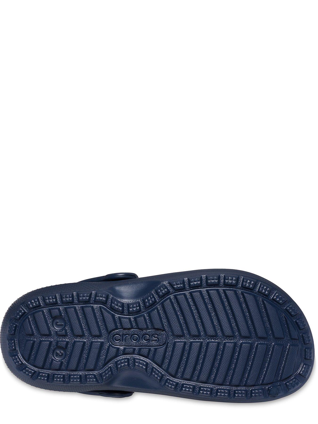 Image 5 of 6 of Crocs Classic Lined Bold Check Clog - Blue