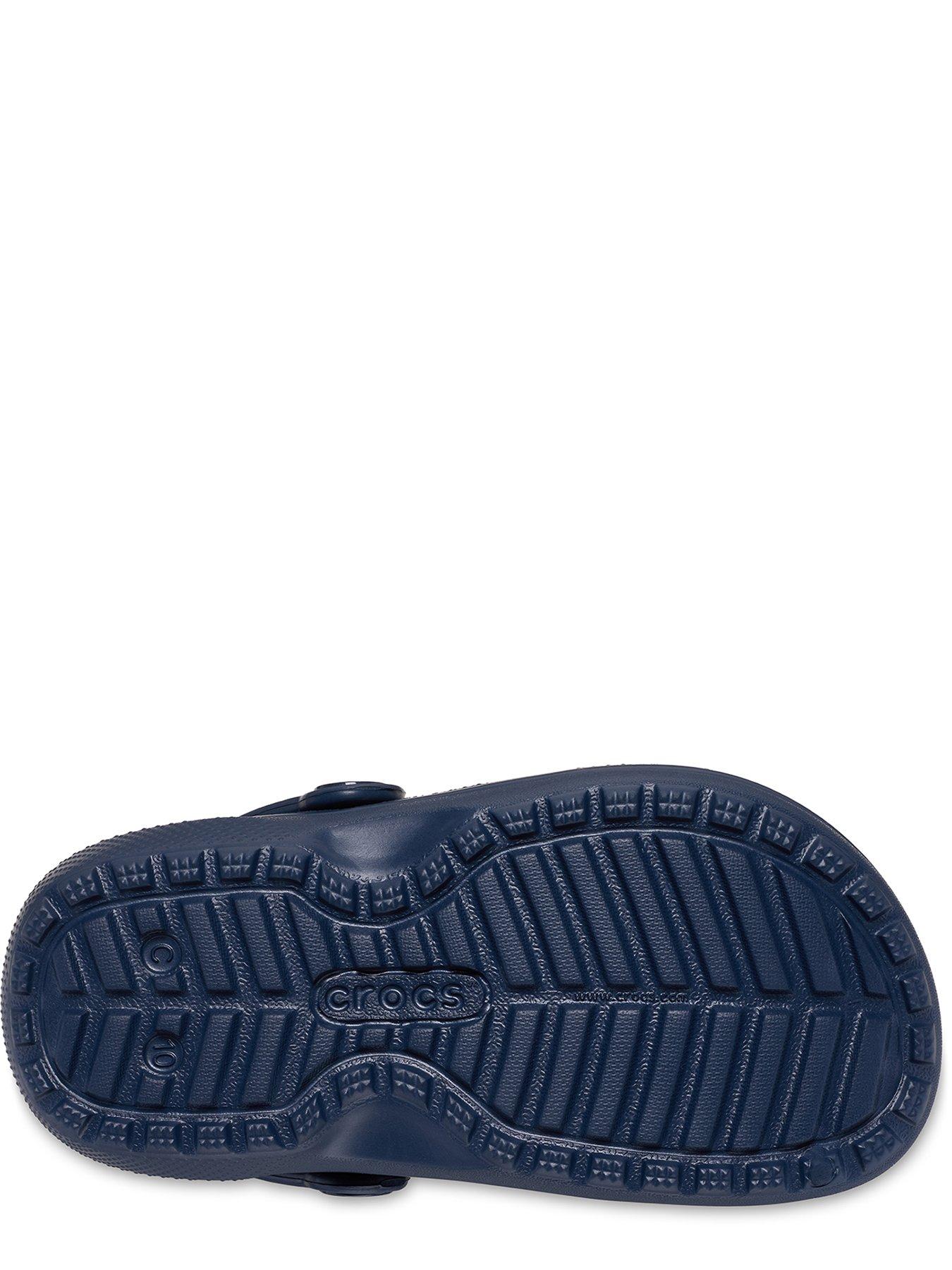 Image 5 of 6 of Crocs Classic Lined Bold Check Clog - Blue