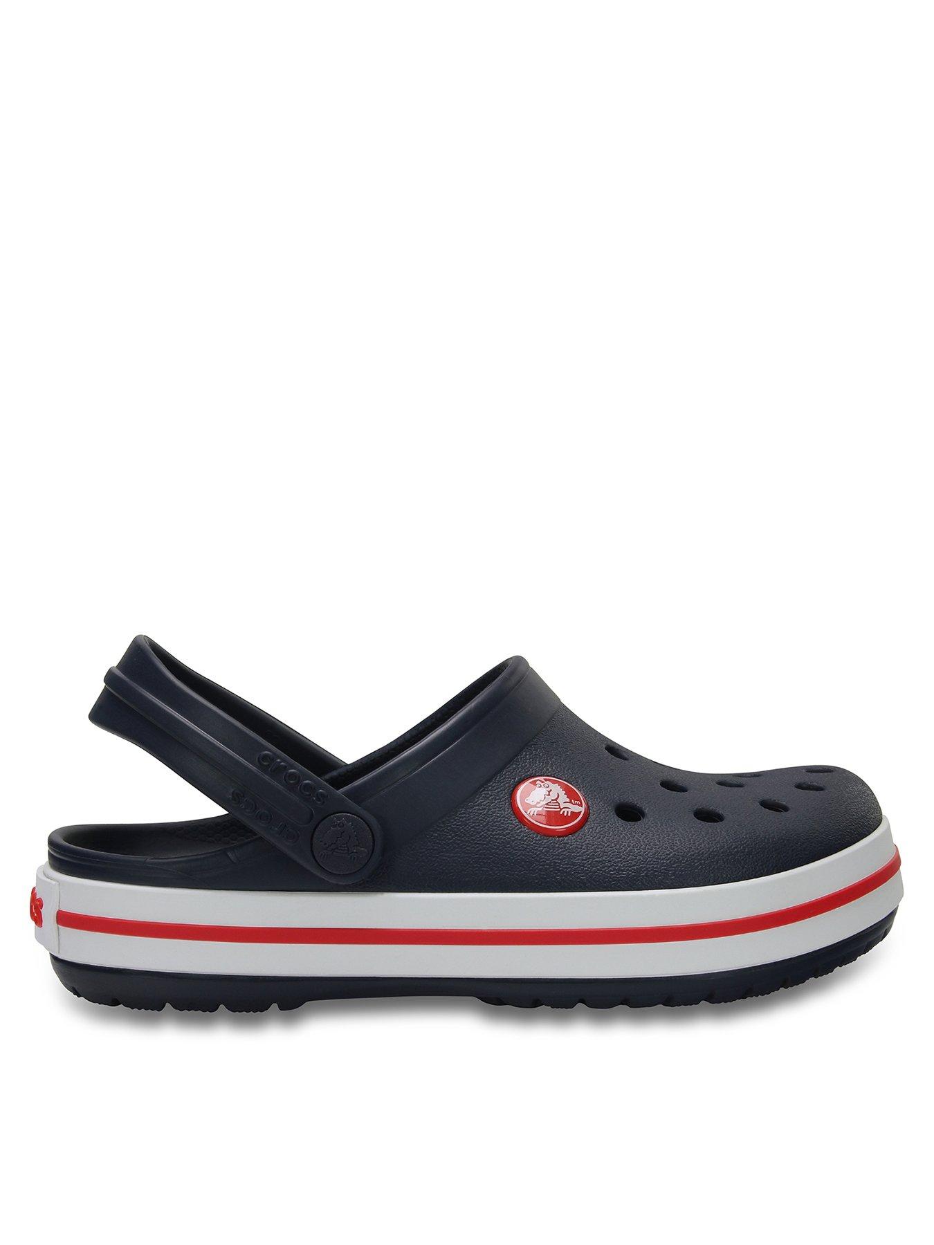 Crocs Toddler Crocband Clog - Navy/red